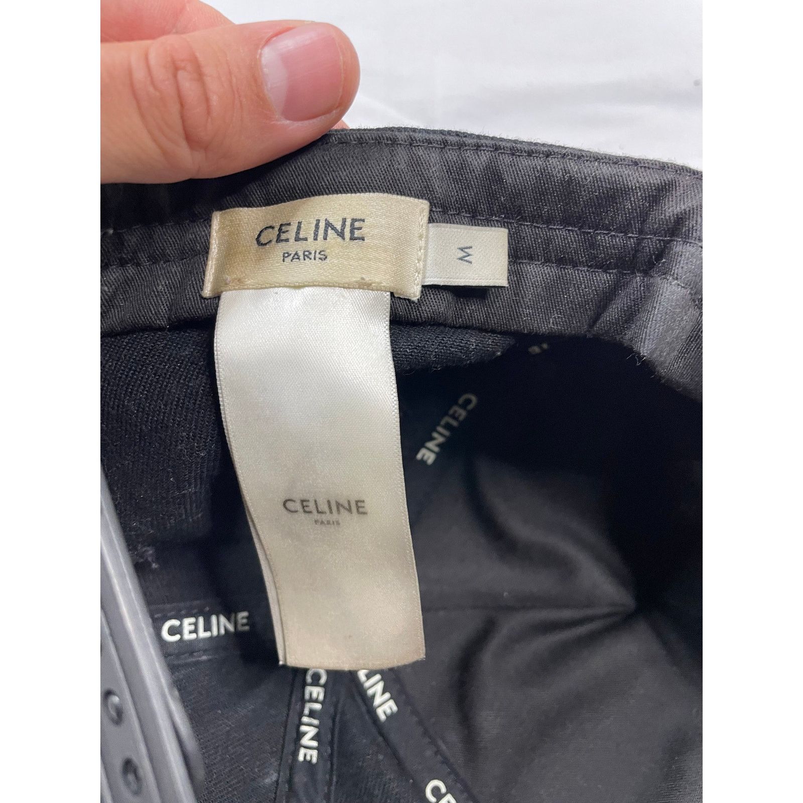 Celine Celine Snapback Black OS Size ONE SIZE - 4 Thumbnail