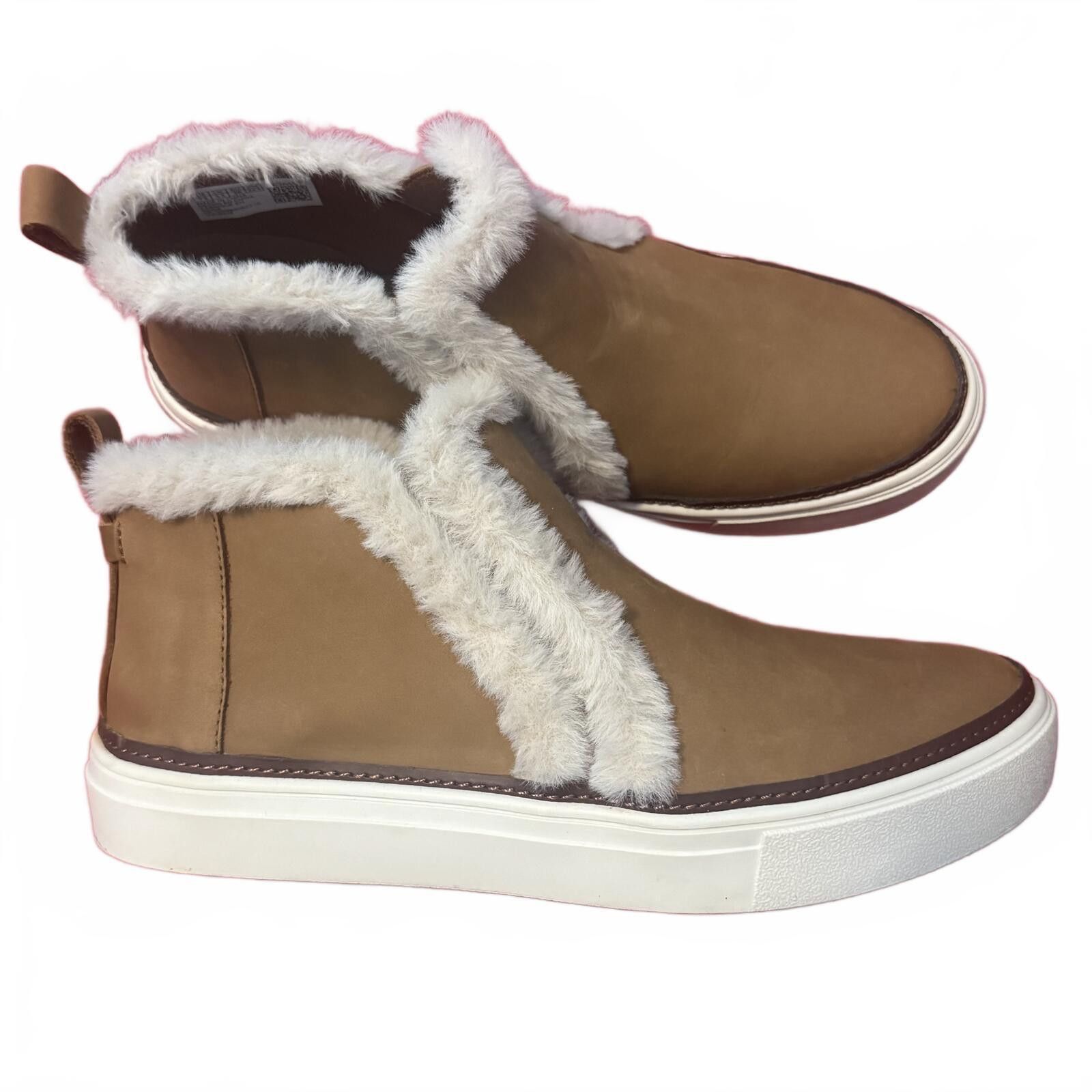 Toms TOMS Bryce Women's Brown Faux Fur Size 7.5 Size US 7.5 / IT 37.5 - 1 Thumbnail