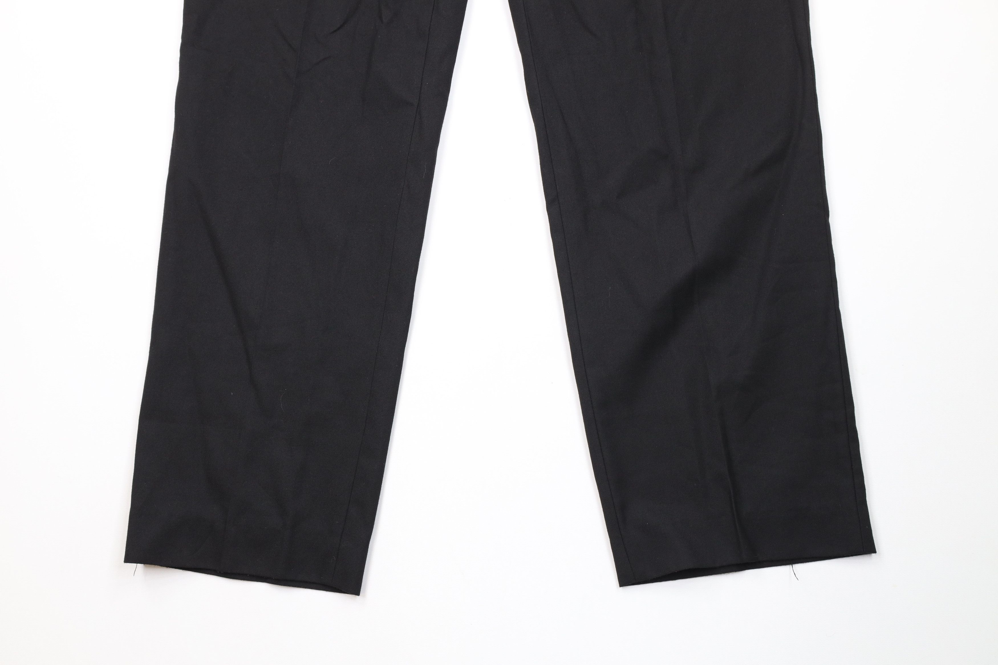 Ralph Lauren Vintage Ralph Lauren Rayon Straight Leg Chino Pants Black Size US 36 / EU 52 - 4 Thumbnail