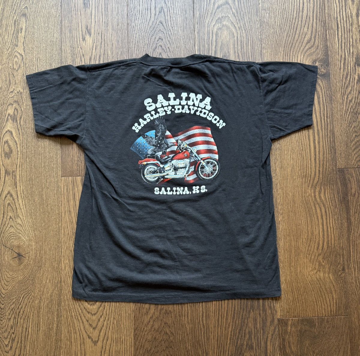 Vintage Vintage 80s 3D Emblem Harley Davidson Still the Best Tee Size US L / EU 52-54 / 3 - 2 Thumbnail