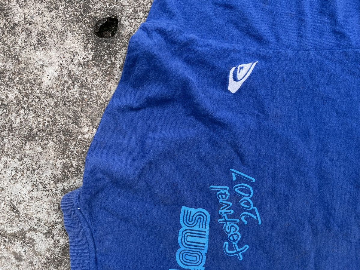 Quiksilver RARE Vintage Quicksilver Good Vibration Festival 2007 Tshirt Size US XL / EU 56 / 4 - 3 Thumbnail