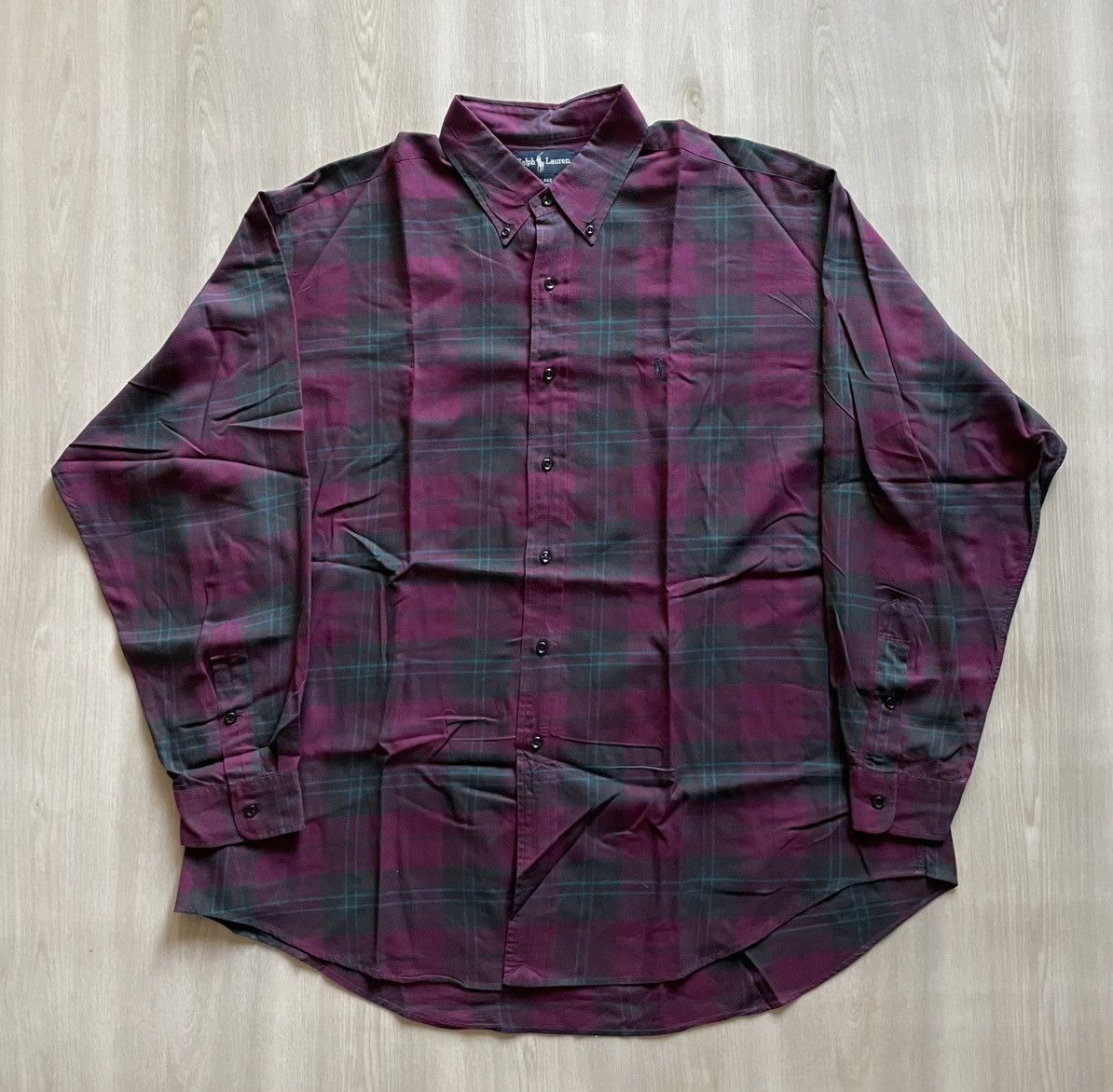 Polo Ralph Lauren Vtg Polo Ralph Lauren Plaid Blake sz XL Size US XL / EU 56 / 4 - 2 Thumbnail