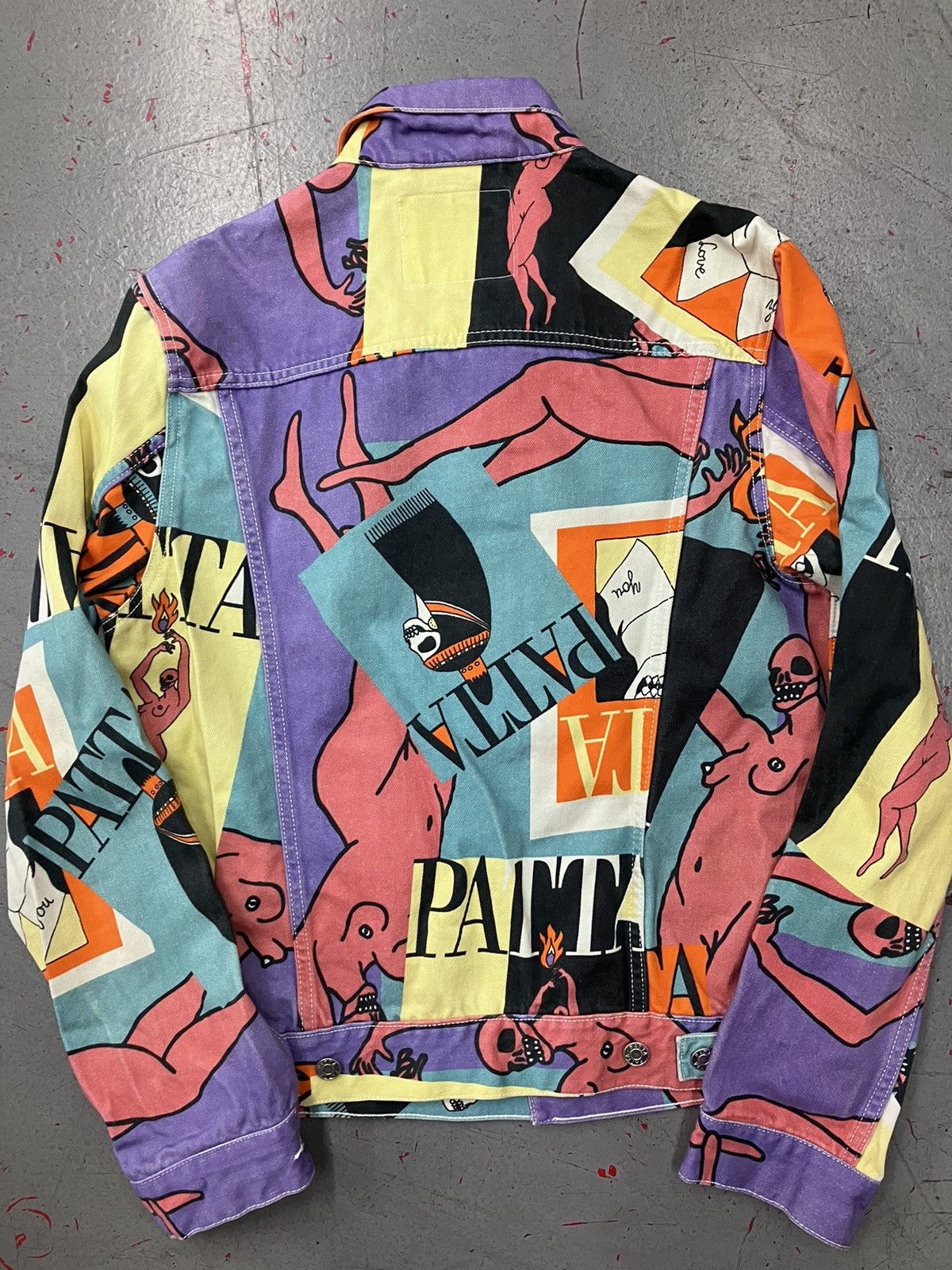 Patta Patta Magazine Denim Jacket & Pants Set Size Medium Size US M / EU 48-50 / 2 - 5 Thumbnail