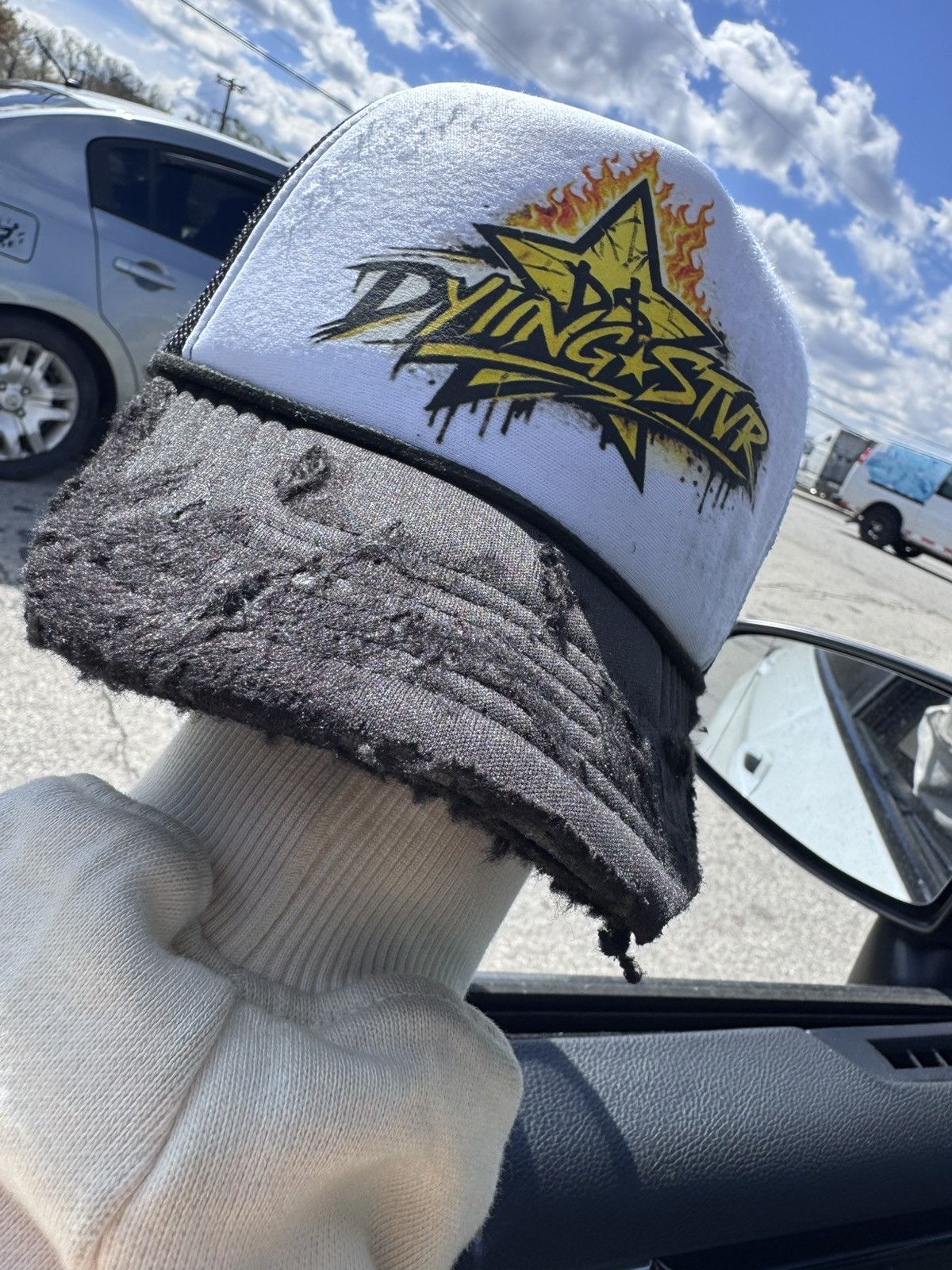 Other Dying stvr trucker hat Size ONE SIZE - 2 Thumbnail