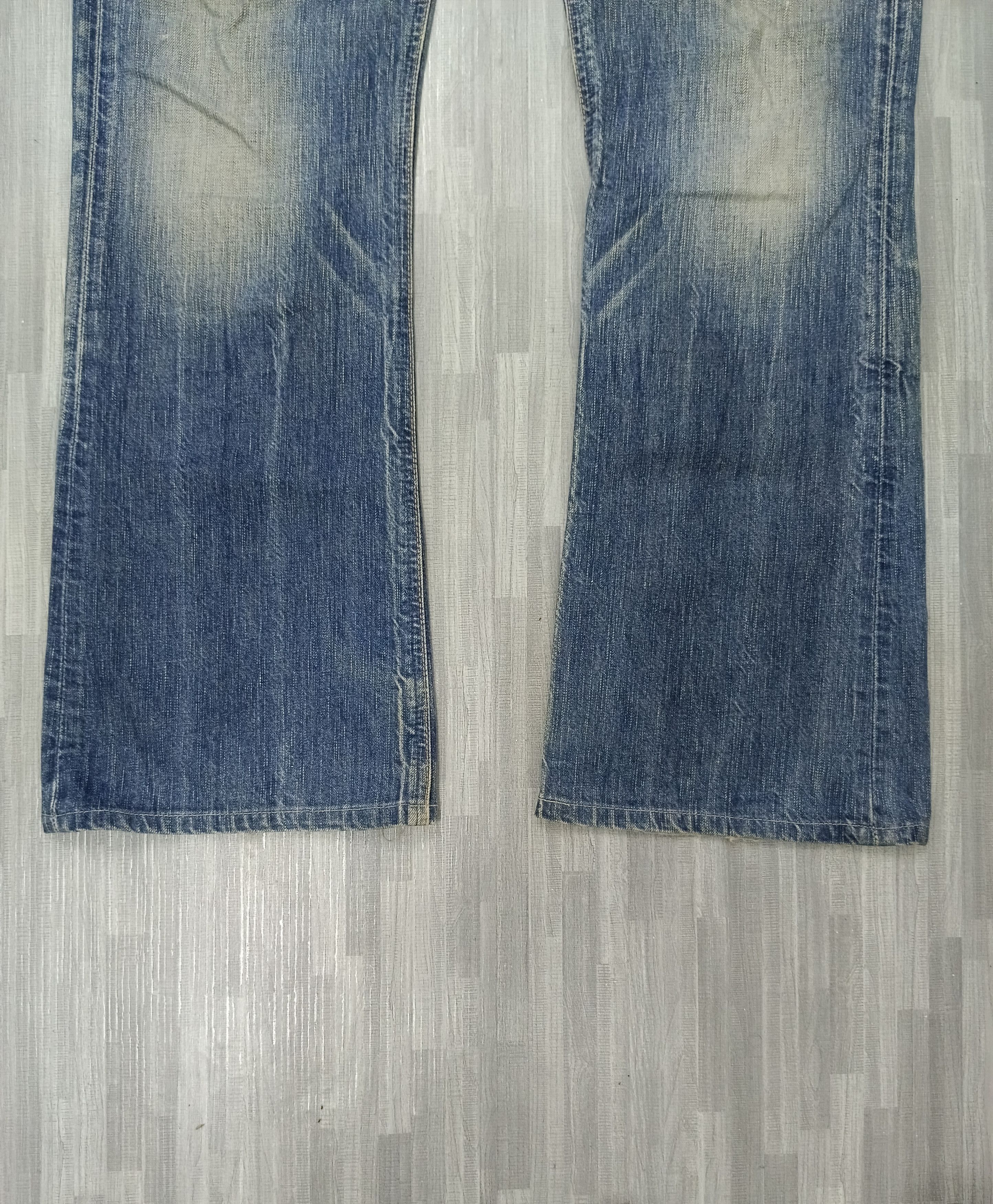 Edwin FLARE WASHED BLUE EDWIN JAPAN DENIM PANTS Size US 33 - 6 Thumbnail