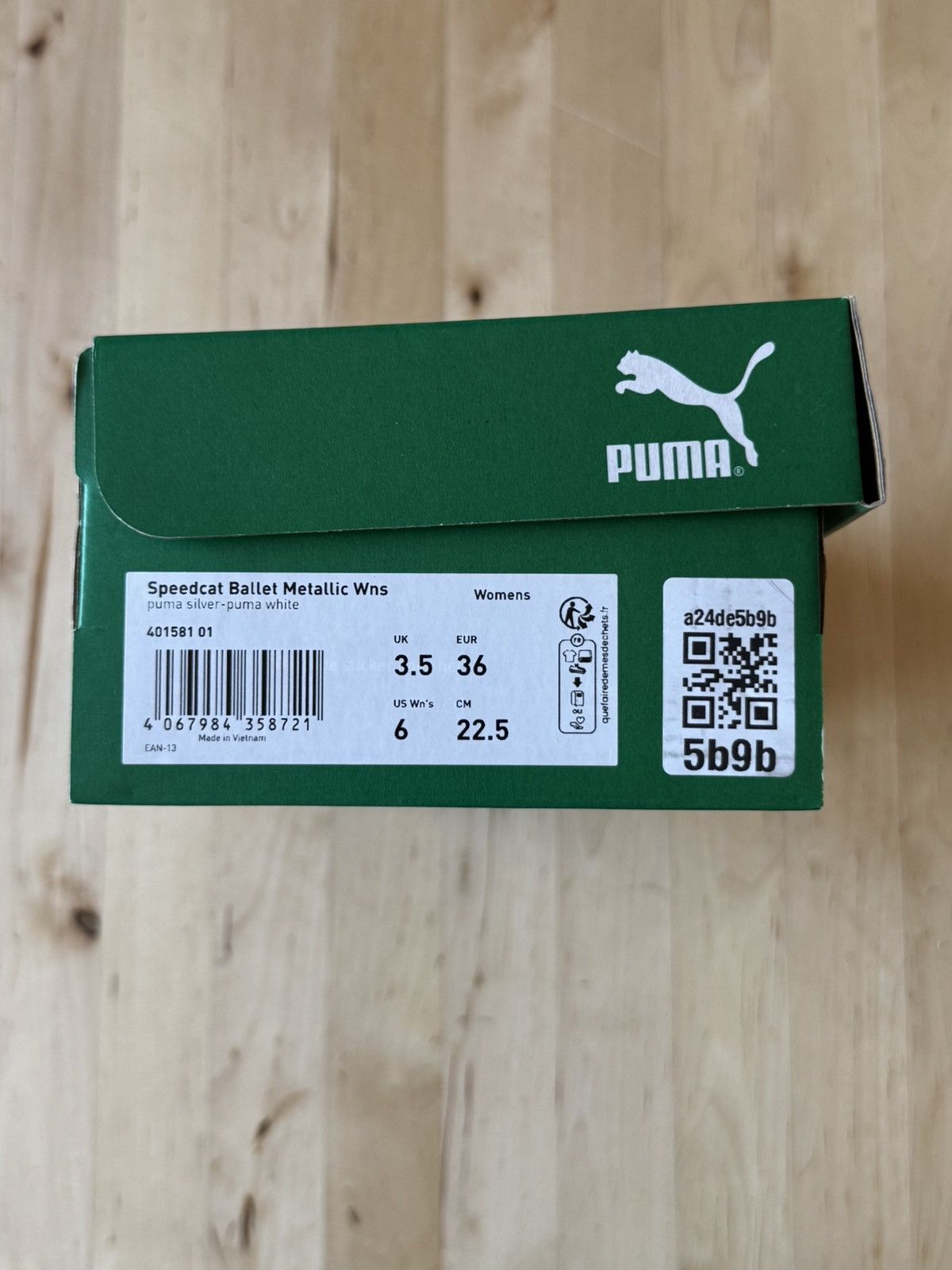 Puma Puma Speedcat Ballet ‘Metallic - Silver’ Size US 6 / EU 39 - 6 Thumbnail