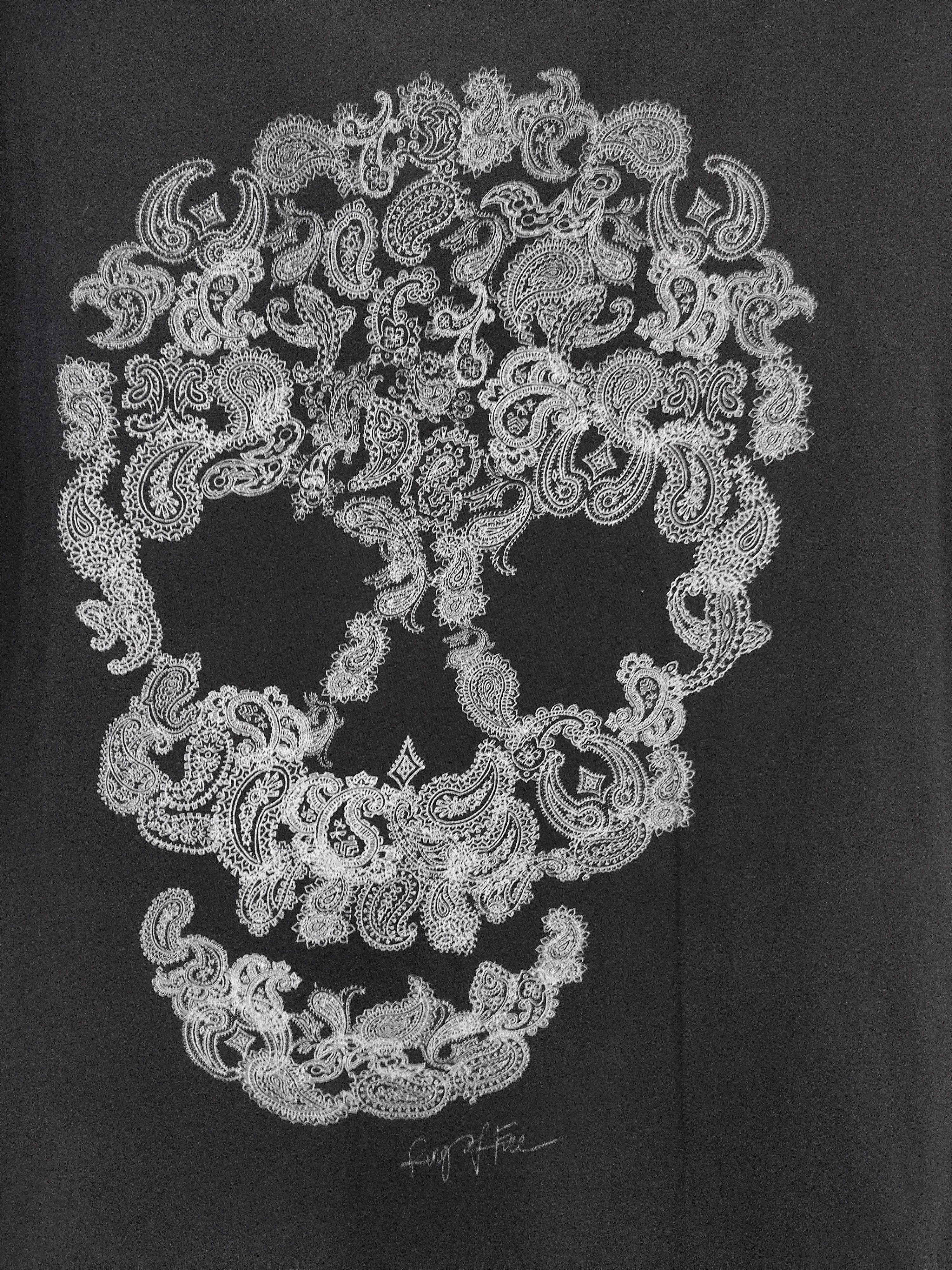 If Six Was Nine × Ring Of Fire Nice oversize ring of fire TShirt paisley Skulls Logo design Size US XL / EU 56 / 4 - 5 Thumbnail