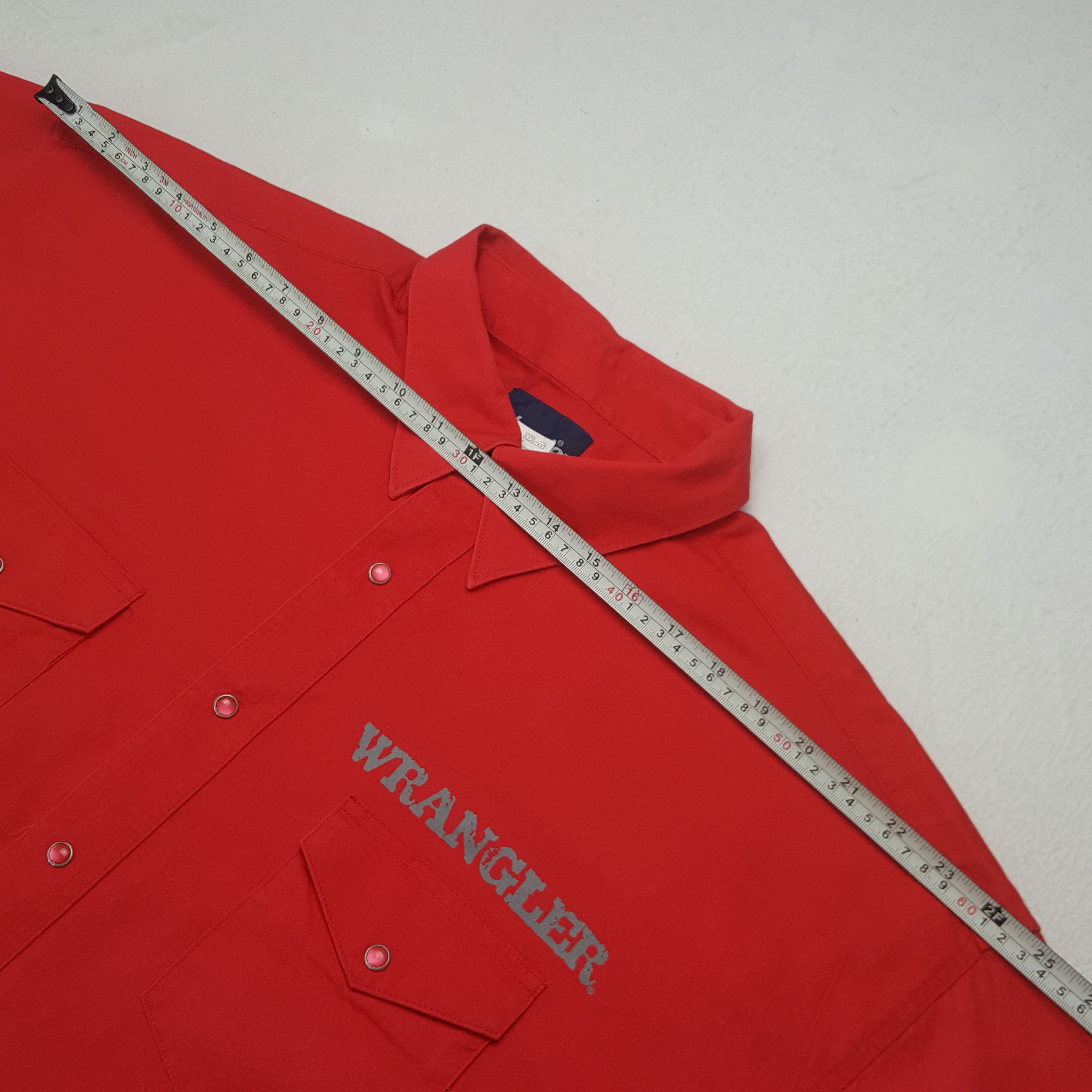 Japanese Brand × Vintage × Wrangler Vintage Wrangler Japan Worker Button Up Shirt C276N61 Size US XXL / EU 58 / 5 - 7 Thumbnail