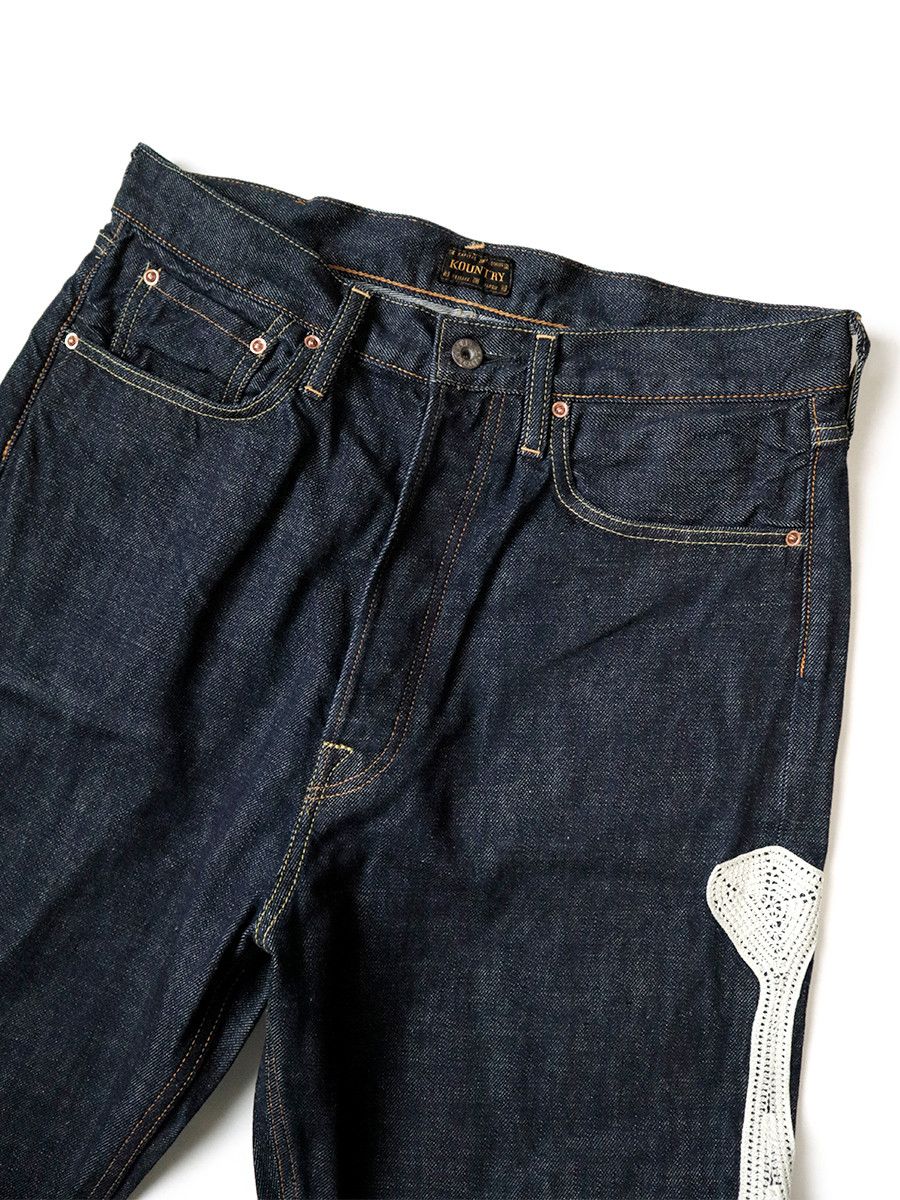 Kapital KAPITAL 12.5oz Denim Mexican Tuxedo 5P pants OKAGILLY bone Size US 38 / EU 54 - 4 Thumbnail
