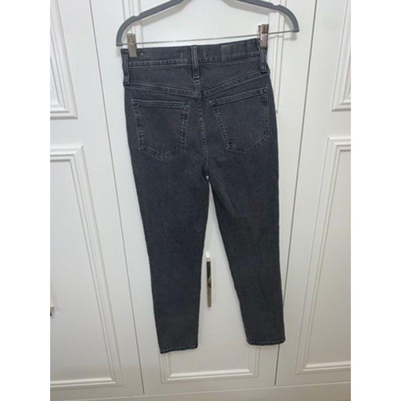 Madewell Madewell Women's Black The Perfect Vintage Jeans Size 24 Size 24" / US 00 / IT 34 - 6 Thumbnail