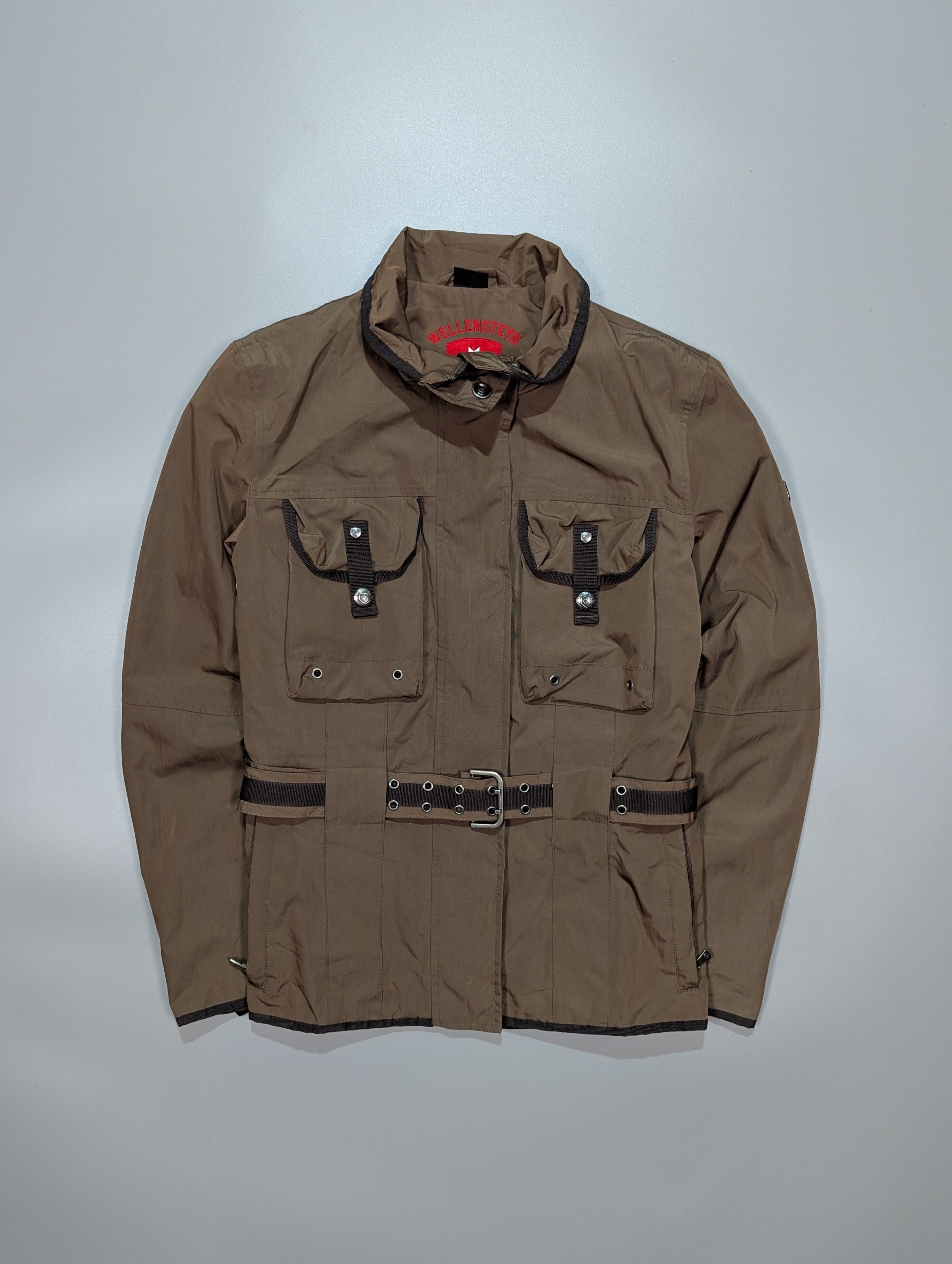 WELLENTEYN Ayala Fitted Waterproof Multipocket Army Jacket