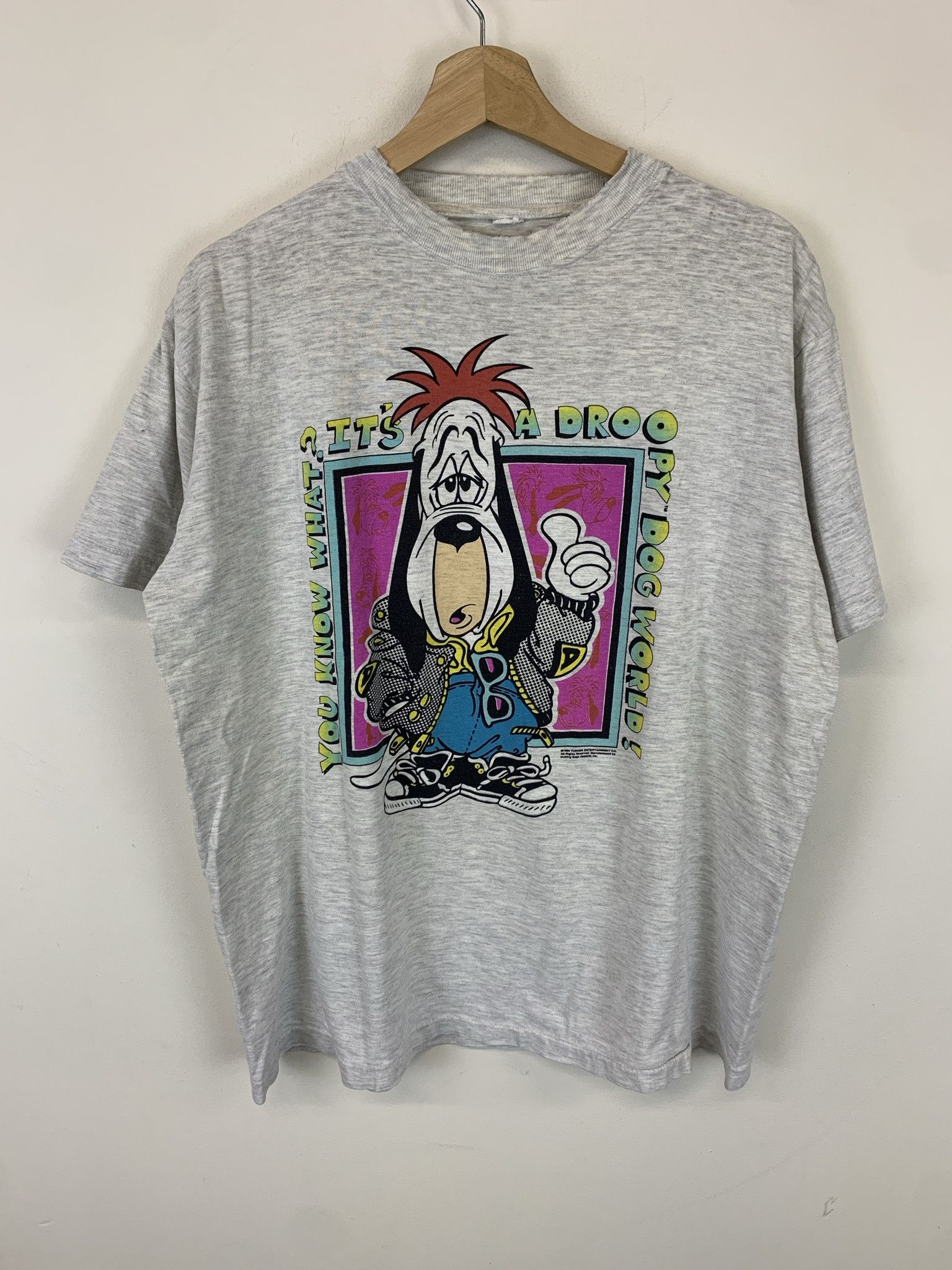 Vintage Vintage 1970s Droopy Dog World Single Stitch 1980s Tee Size L Size US L / EU 52-54 / 3 - 1 Thumbnail