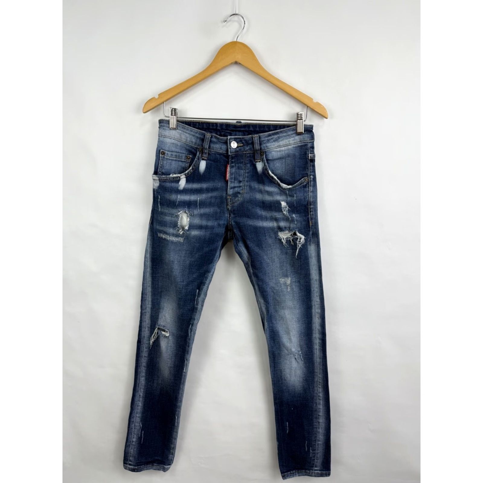 Dsquared2 Dsquared2 Jeans Made In Italy Rare Retro Hype Y2K Jeans Men 44 Blue Vintage Size US 44 / EU 60 - 3 Thumbnail