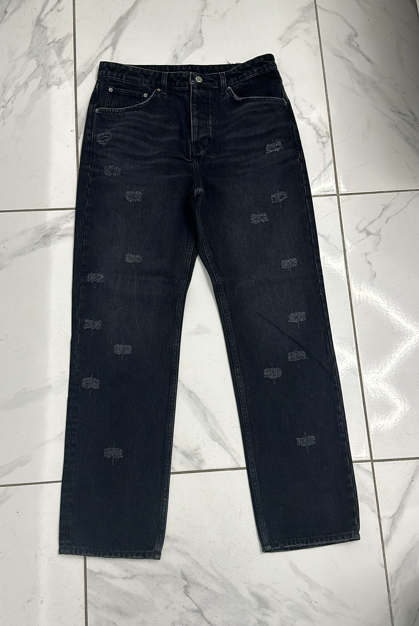 Ksubi Ksubi Anti K Nirvana Plus Trashed Black Jeans Size 32 Size US 32 / EU 48 - 1 Thumbnail