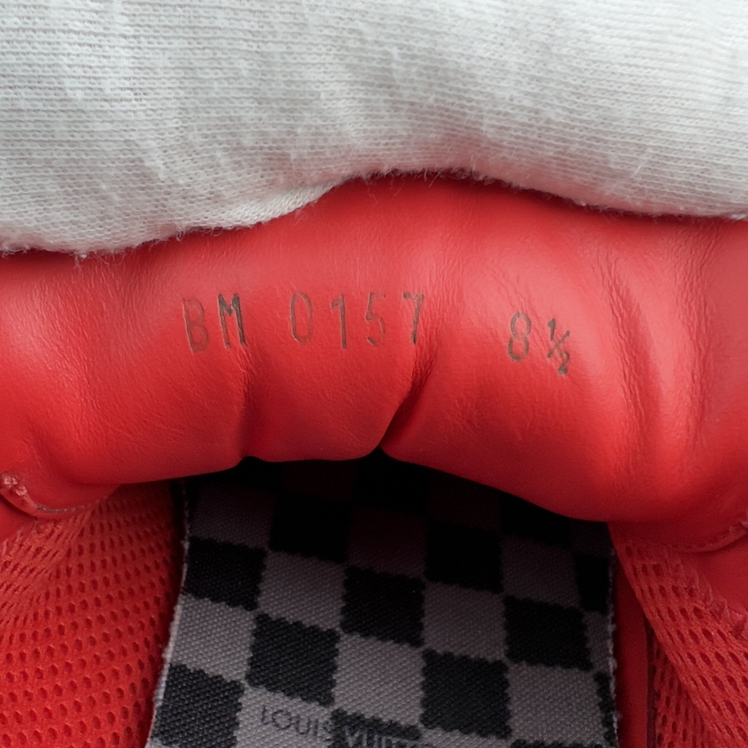 Louis Vuitton Run Away Sneakers Red Pattern Crocodile Leather Size US 9.5 / EU 42-43 - 12 Thumbnail