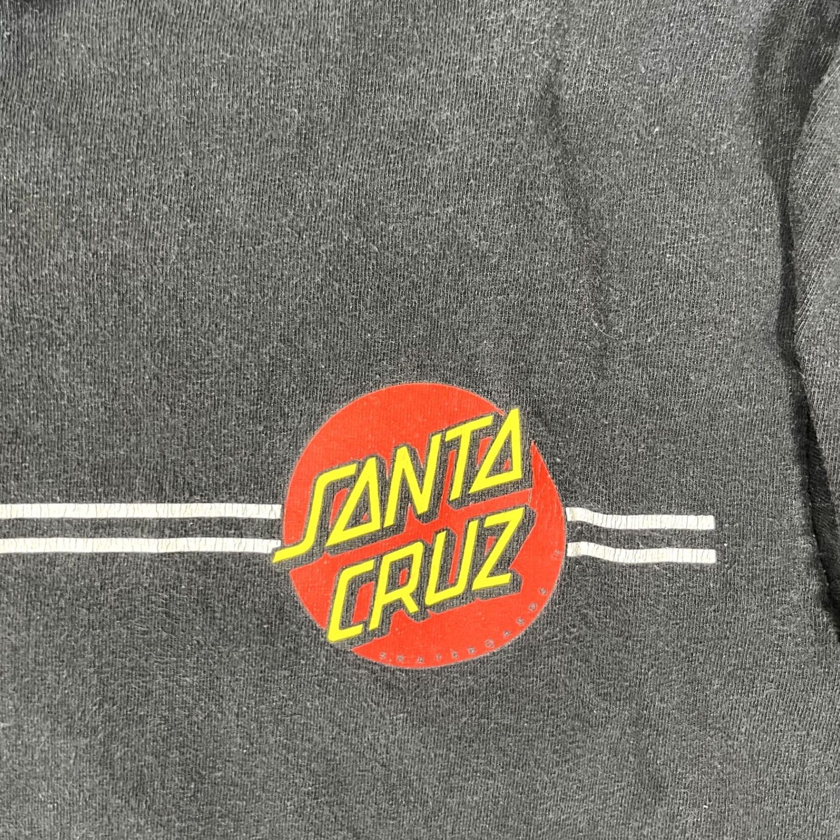 Vintage VINTAGE Santa Cruz T-Shirt Long Sleeve Black 90s California Classic Logo Double-Sided Men S Size US S / EU 44-46 / 1 - 2 Thumbnail