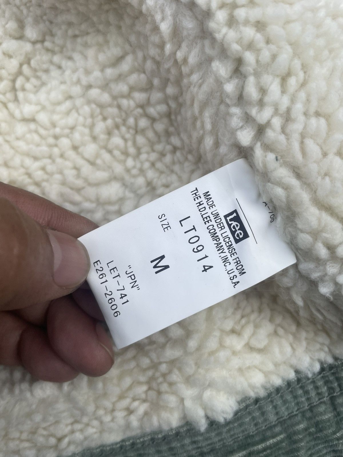 Lee Lee Storm Rider Coduroy Sherpa Jacket Size US S / EU 44-46 / 1 - 11 Thumbnail