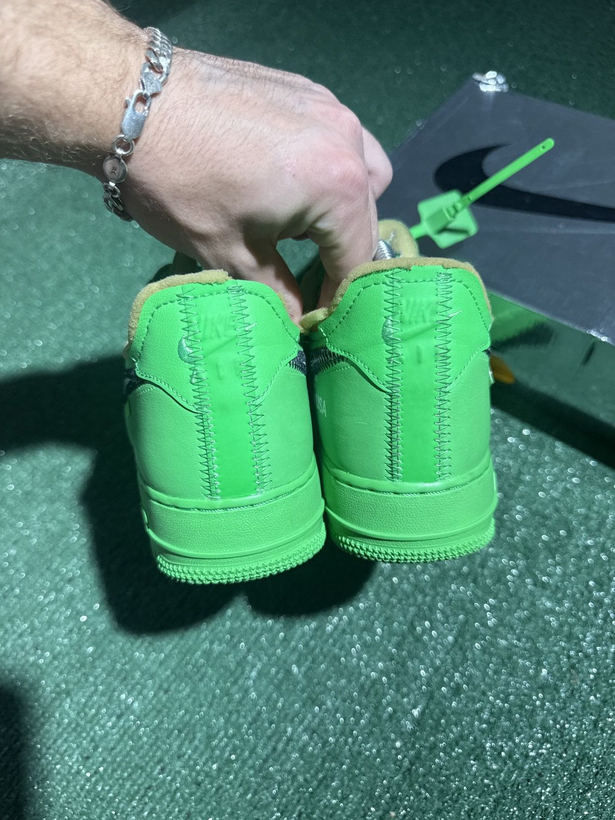 Nike × Off-White Nike air force 1 low off white brooklyn Size US 8.5 / EU 41-42 - 5 Thumbnail