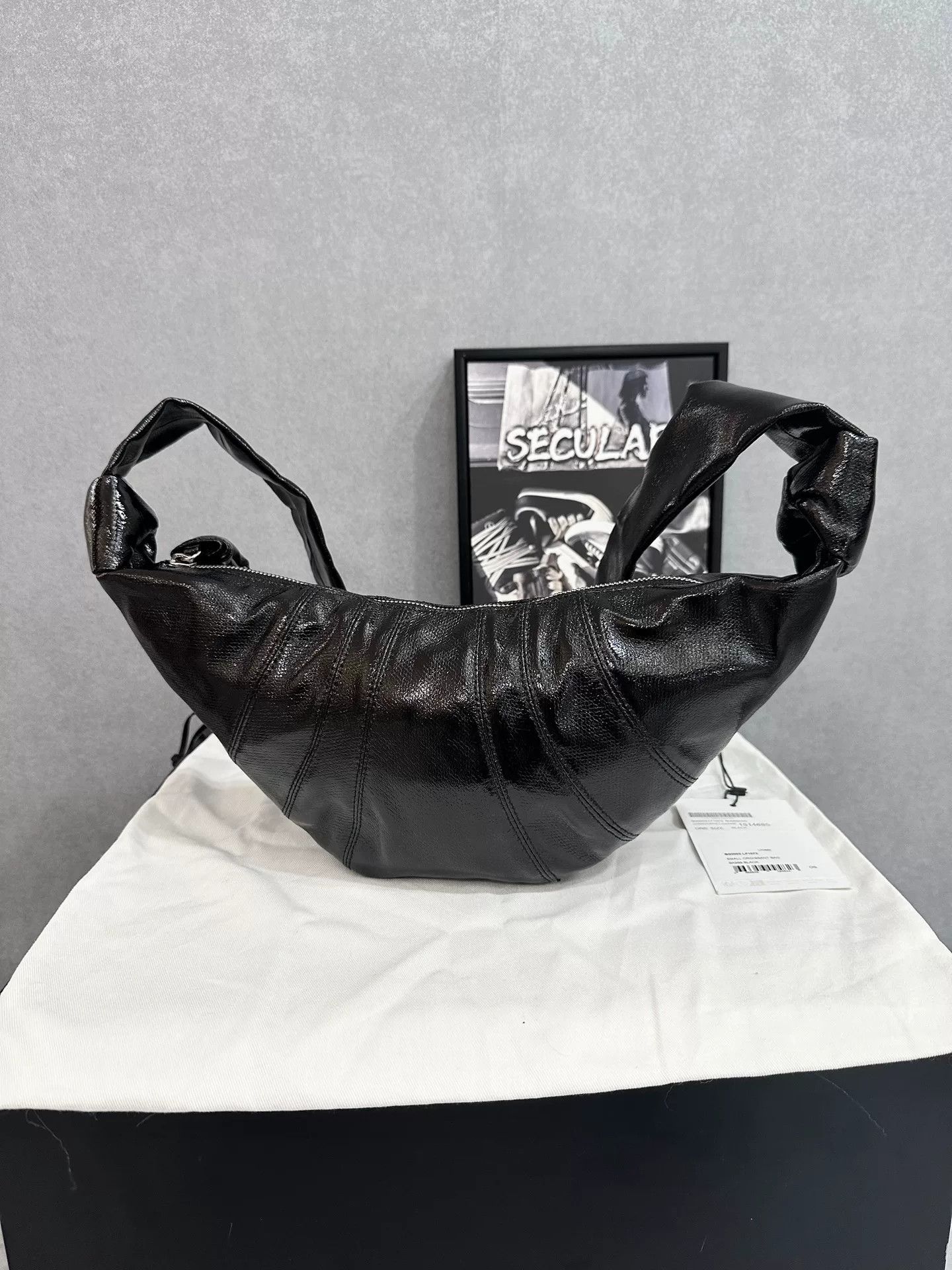 Lemaire Lemaire Small Coated Croissant Crossbody Bag Size ONE SIZE - 1 Thumbnail