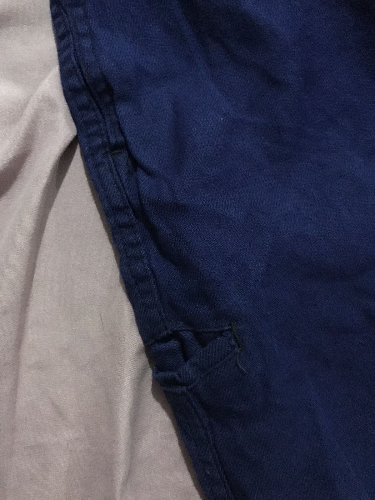 Other ANTIQUE MADE IN FRANCE GENUINE MOLESKIN WORK PANTS Size US 34 / EU 50 - 10 Thumbnail
