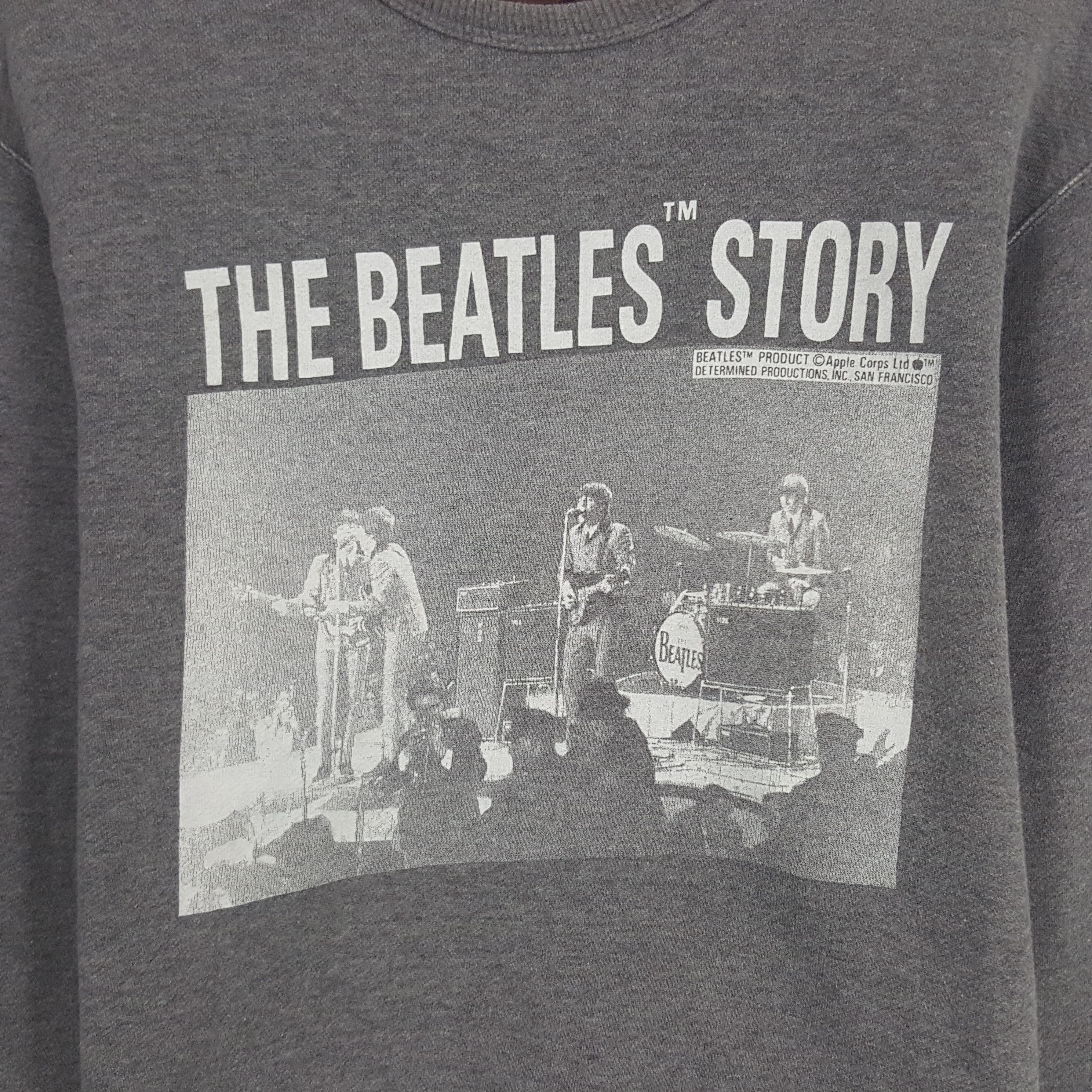 Band Tees × Vintage Vintage The Beatles Story American Rock Band Sweatshirt Size US M / EU 48-50 / 2 - 2 Thumbnail