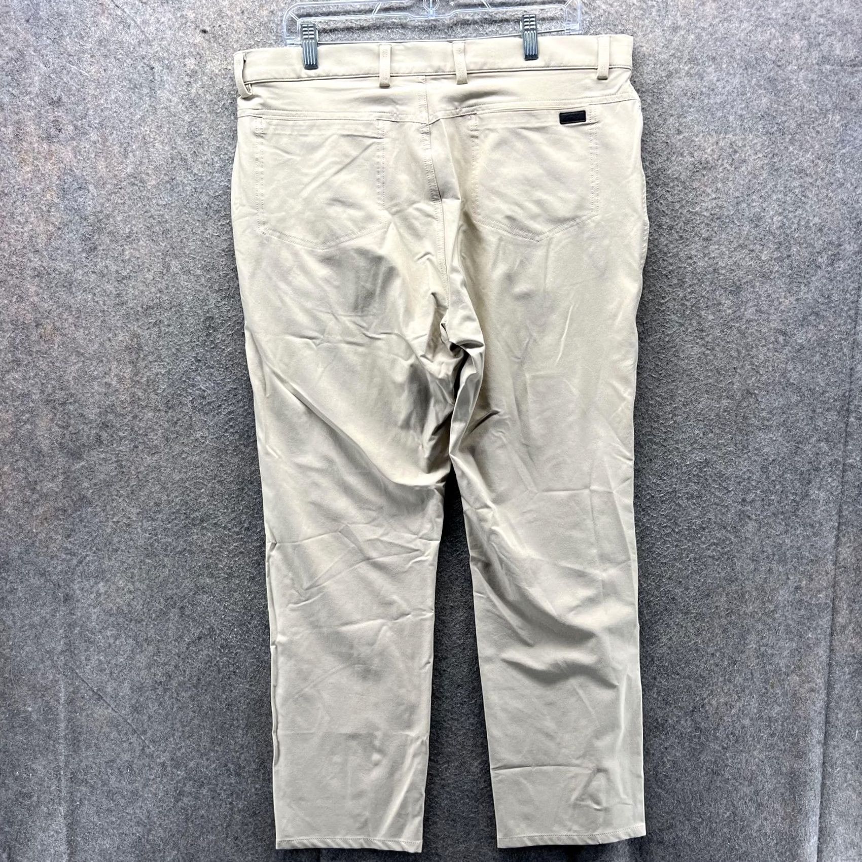 Vintage Greg Norman Pants Mens 38 Khaki 5 Pocket Stretch Golf Casual Lightweight Pants Mens 38 Khaki Beige Golf Casual Mens 38 Size US 38 / EU 54 - 2 Thumbnail