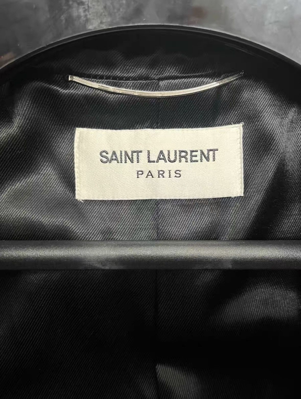 Saint Laurent Paris Black Teddy Coat sz 50 Size US M / EU 48-50 / 2 - 4 Thumbnail