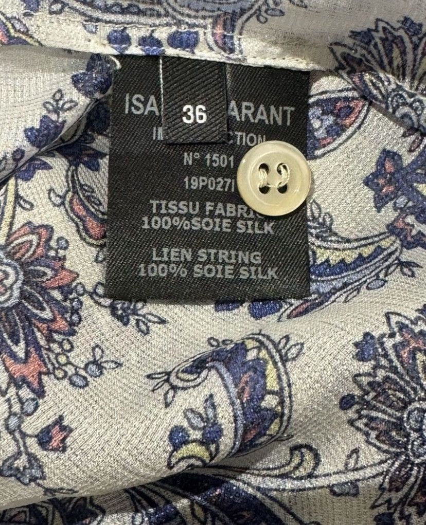 Isabel Marant ISABEL MARANT Norja Paisley Print Midi Dress Size XS / US 0-2 / IT 36-38 - 7 Thumbnail
