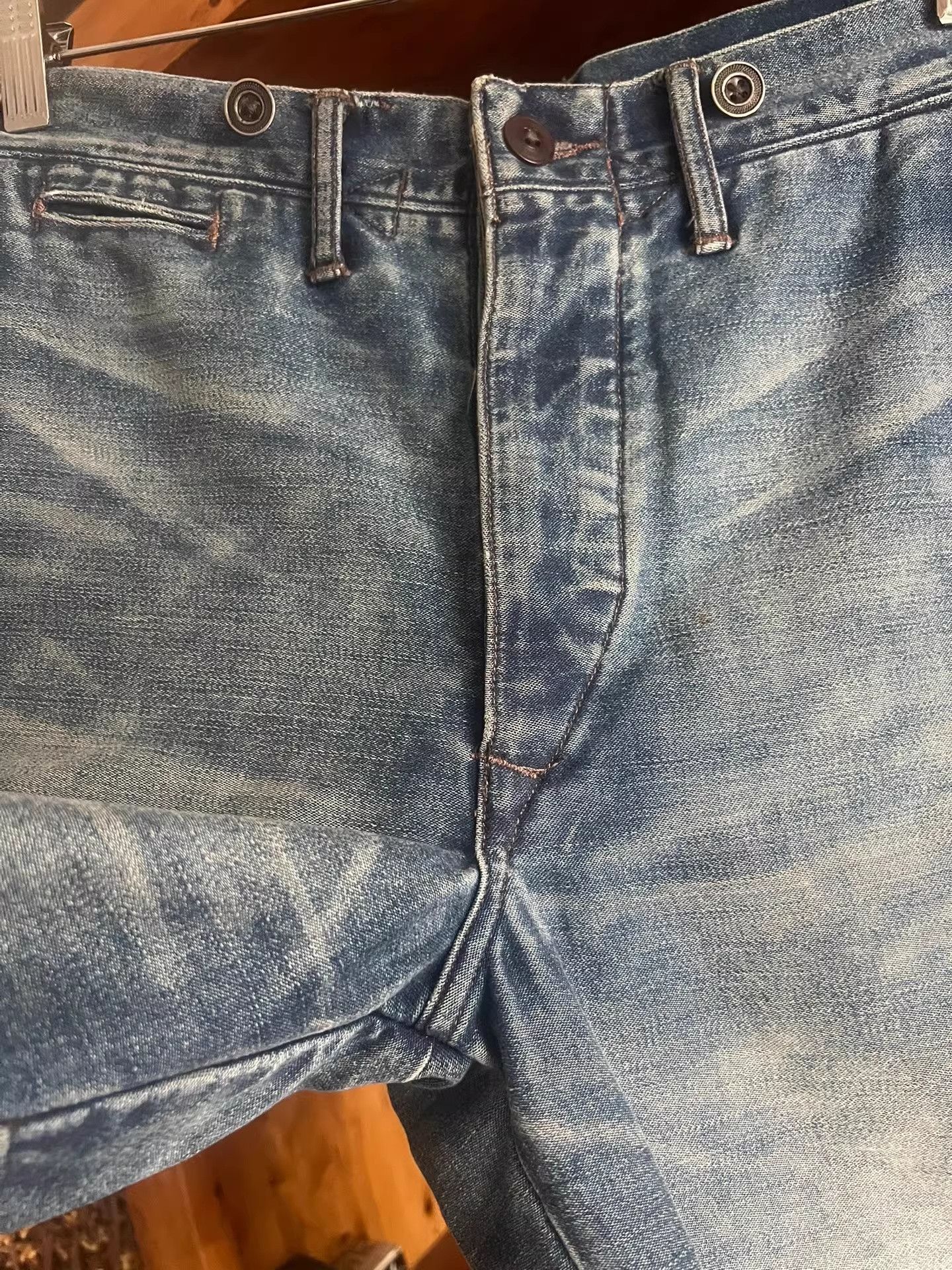 RRL Ralph Lauren Double RRL Vintage Denim Overalls Size US 28 / EU 44 - 4 Thumbnail