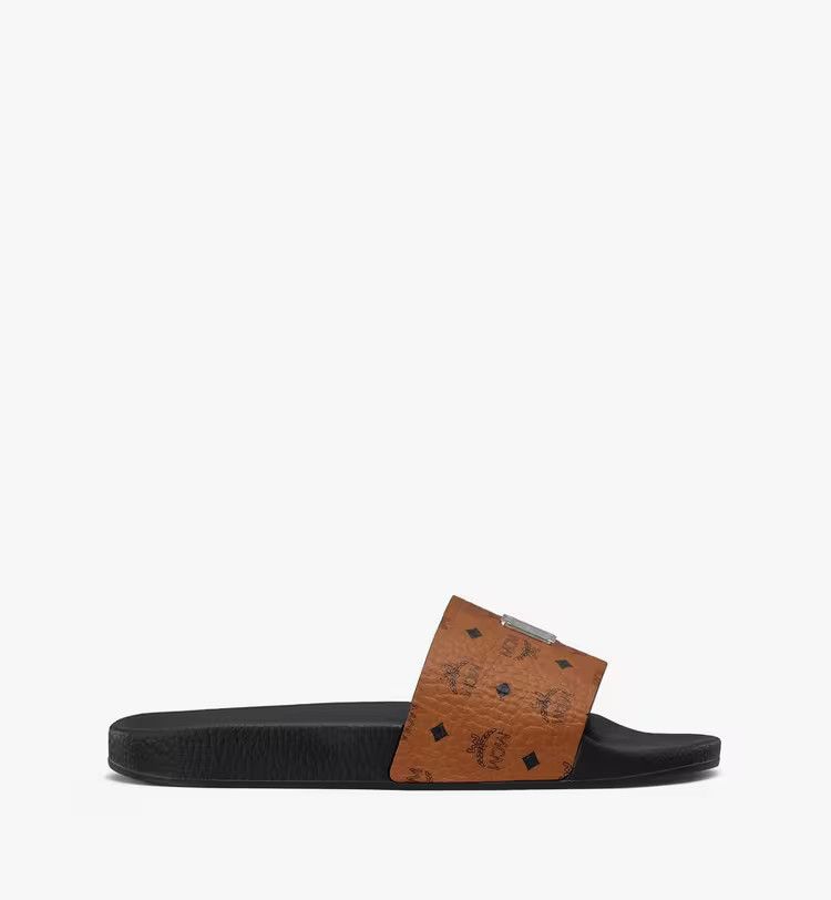 MCM o1mt1gz0426 Visetos Slides in Brown Size US 8 / EU 41 - 1 Thumbnail