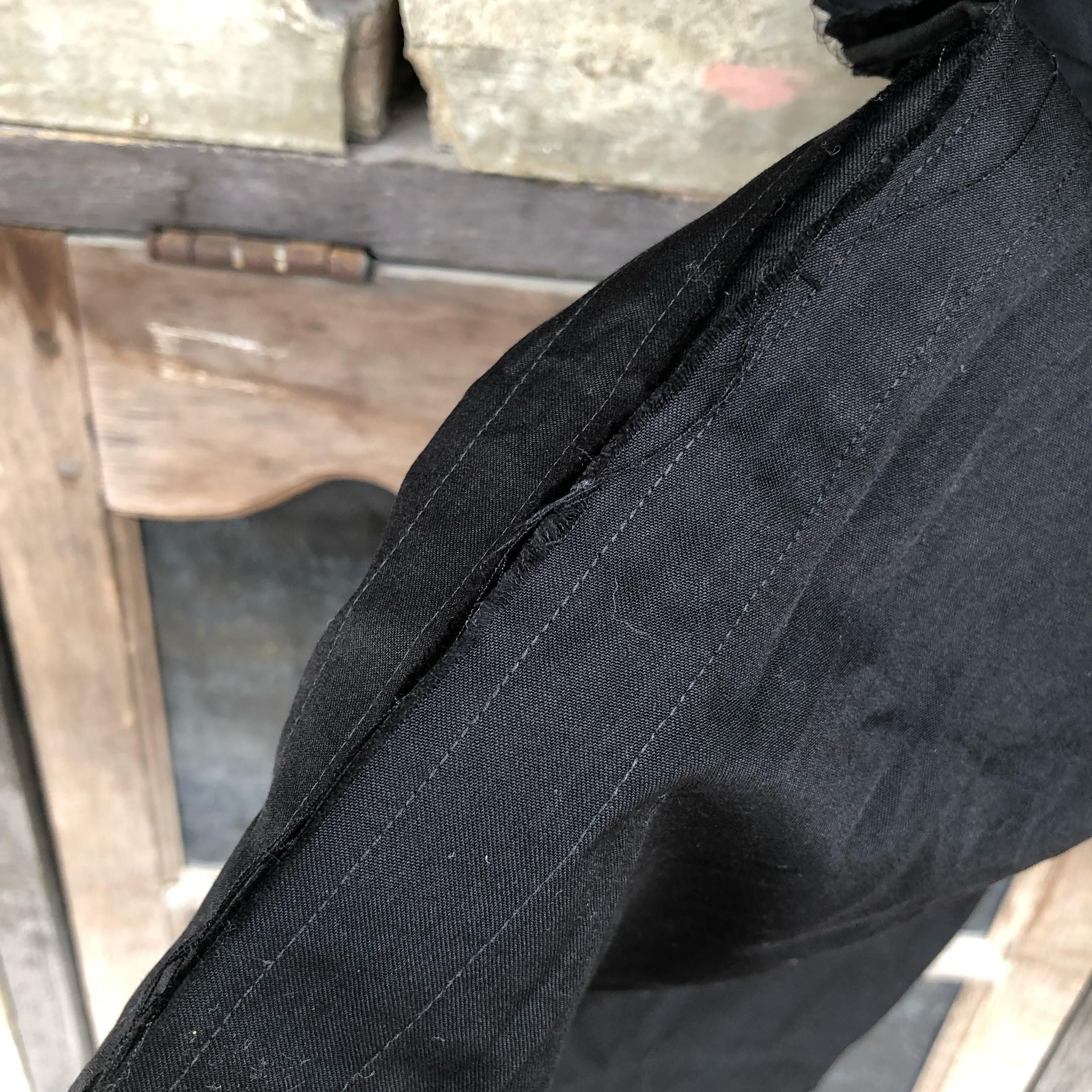 Issey Miyake × JOE CHIA × Yohji Yamamoto Joe Chia Unfinished Hakama Pants Size US 30 / EU 46 - 7 Thumbnail