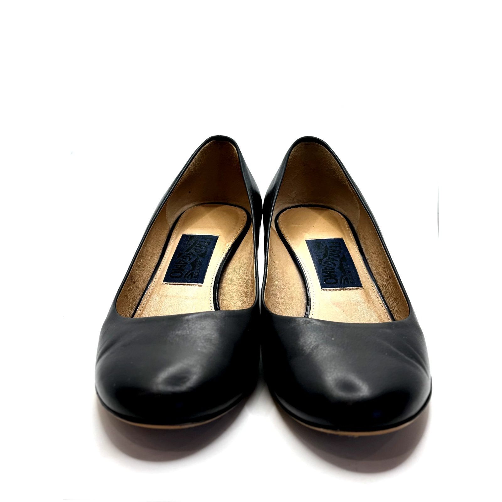 Salvatore Ferragamo SALVATORE FERRAGAMO Ninfea Lucite Block Heel Pumps Sz 8 Size US 8 / IT 38 - 3 Thumbnail