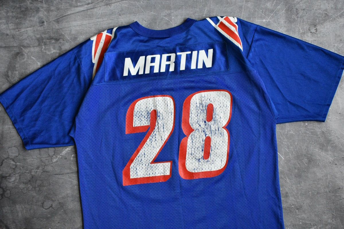 Logo Athletic Vintage 90s New England Patriots Curtis Martin Jersey (M) Size US M / EU 48-50 / 2 - 3 Thumbnail