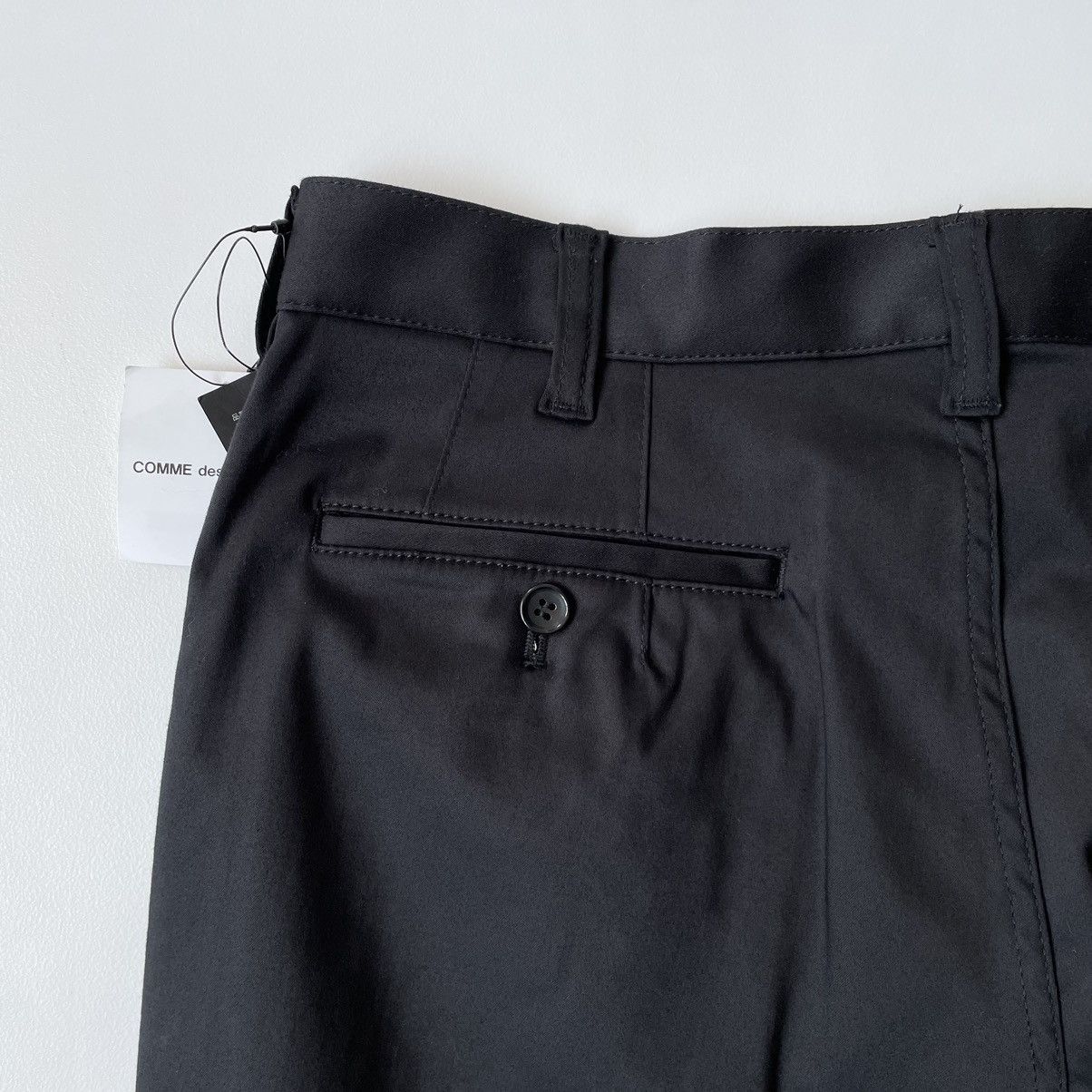 Comme des Garcons S/S 12 Black Satin/Cotton Pants Size US 32 / EU 48 - 12 Thumbnail