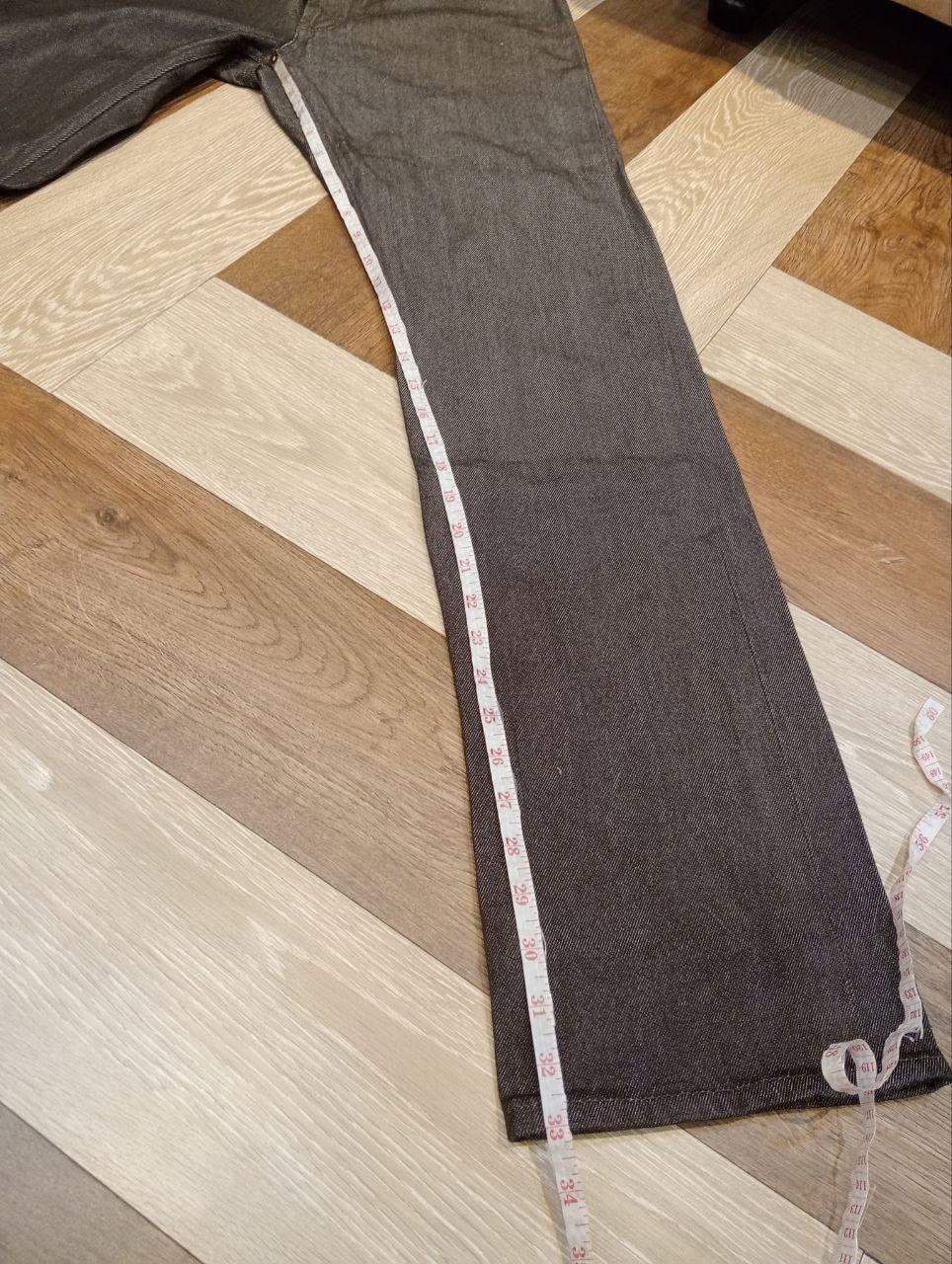 Louis Vuitton LUXURY LOUIS VUITTON COMBINE WOOL COTTON SELVEDGE PANTS Size US 34 / EU 50 - 20 Thumbnail