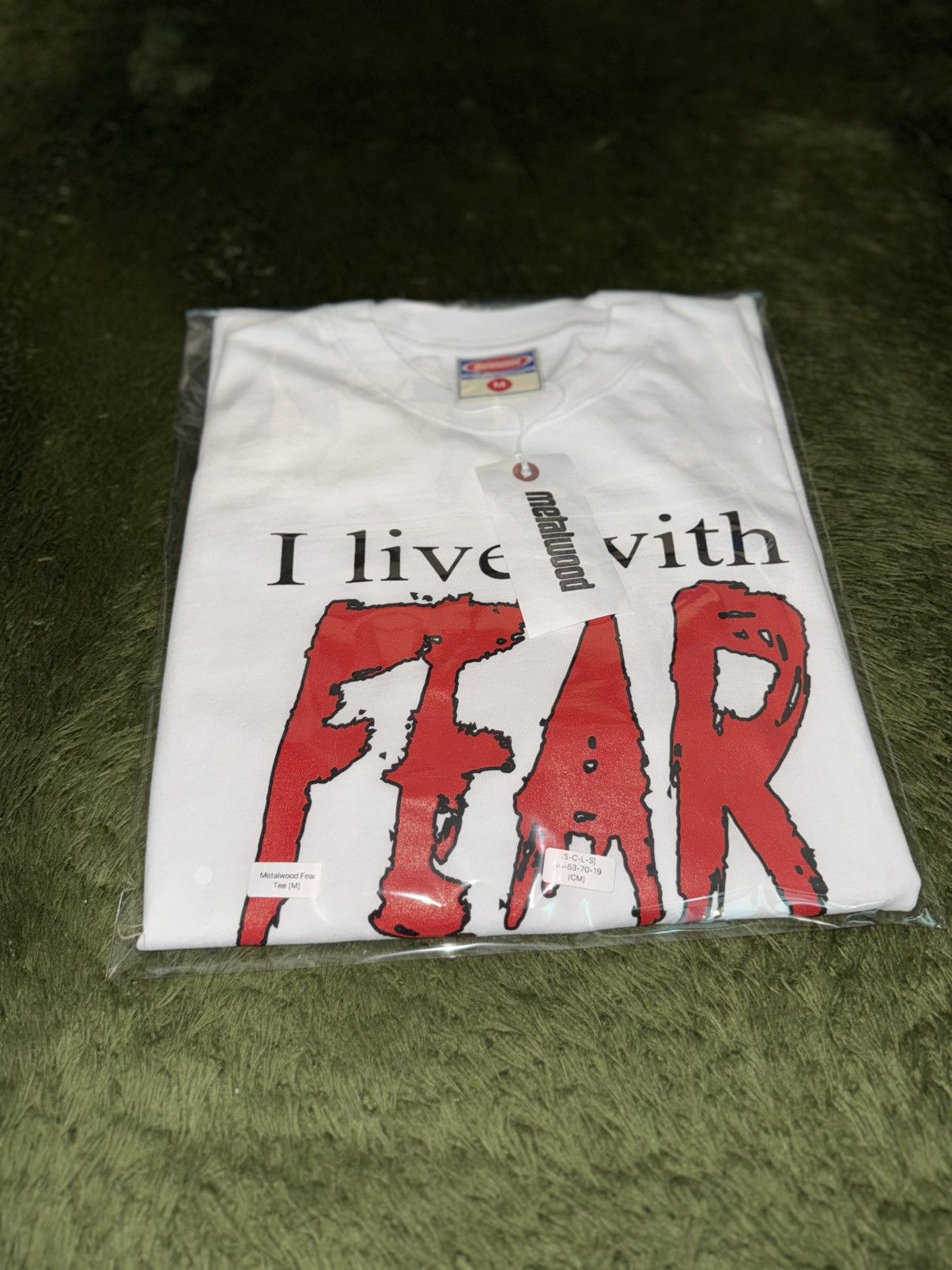 Metalwood Studio [M] Metalwood Studio FEAR Golf T-Shirt (Made in USA) Size US M / EU 48-50 / 2 - 11 Thumbnail