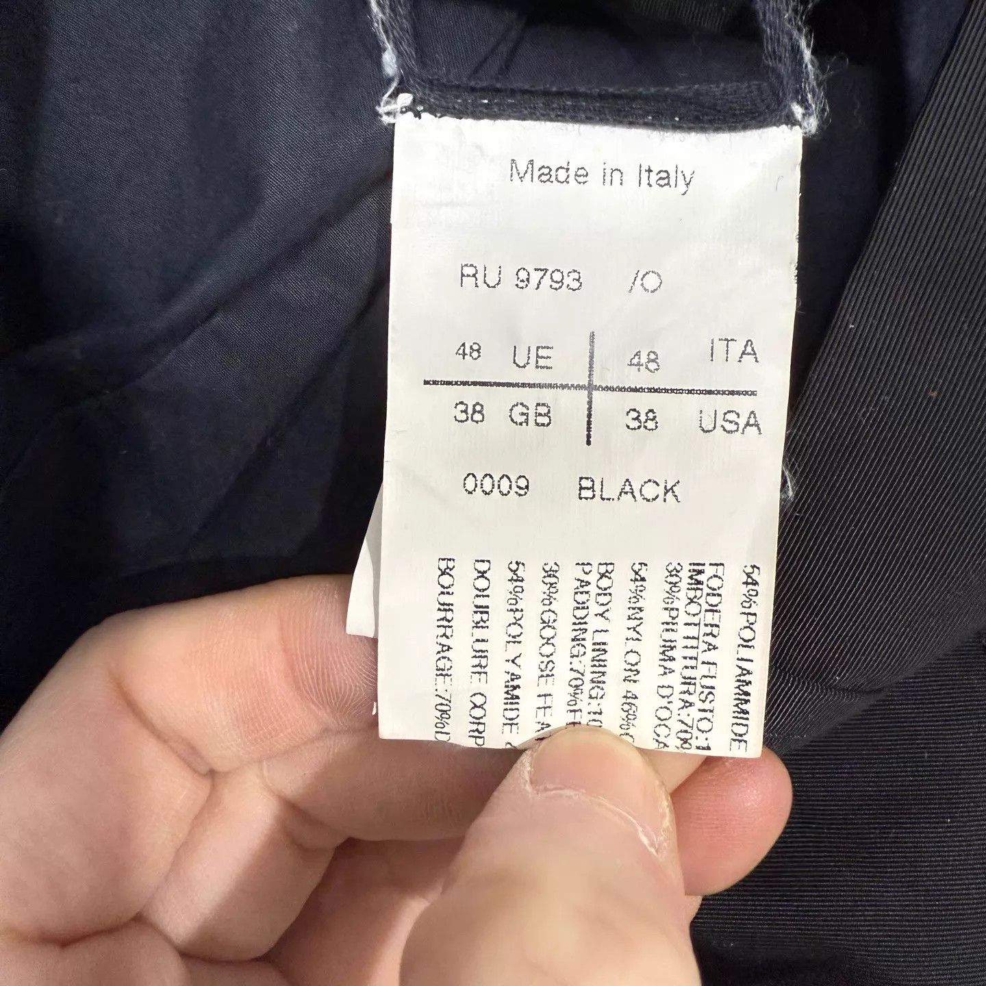 Rick Owens Rick Owens Black Stand Collar Down Vest 48 Like New Size US M / EU 48-50 / 2 - 4 Thumbnail