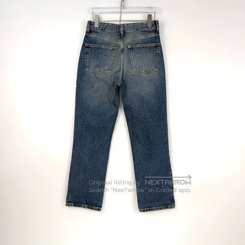Louis Vuitton Louis Vuitton Washed blue presbyopic leather label jeans Size US 36 / EU 52 - 4 Thumbnail