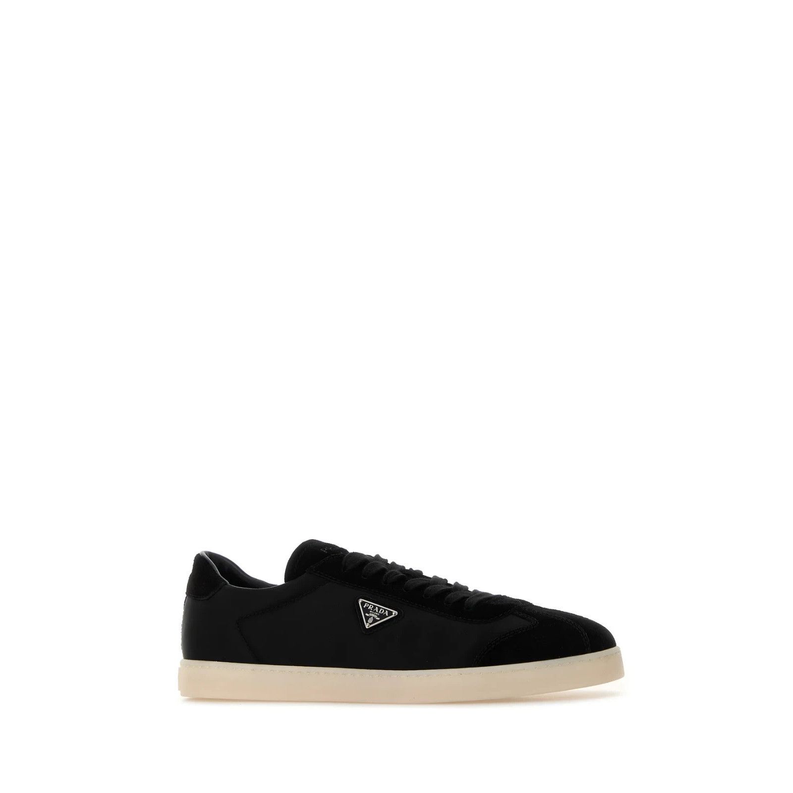 Prada PRADA Re-Nylon Black And Suede Sneakers New & Authentic (Men Size US 9.5 / EU 42-43 - 2 Thumbnail