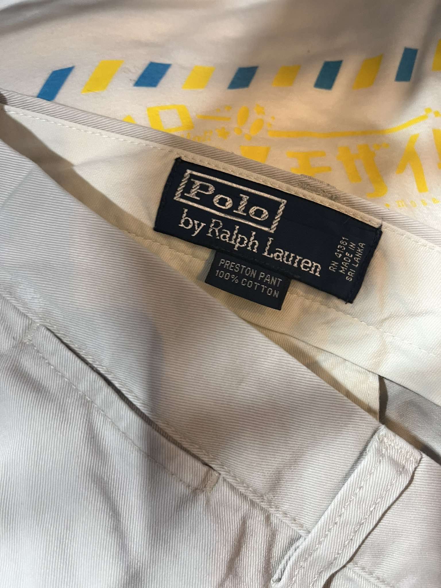 Polo Ralph Lauren Polo Ralph Lauren Pony Preston Pants 90s Size US 38 / EU 54 - 4 Thumbnail