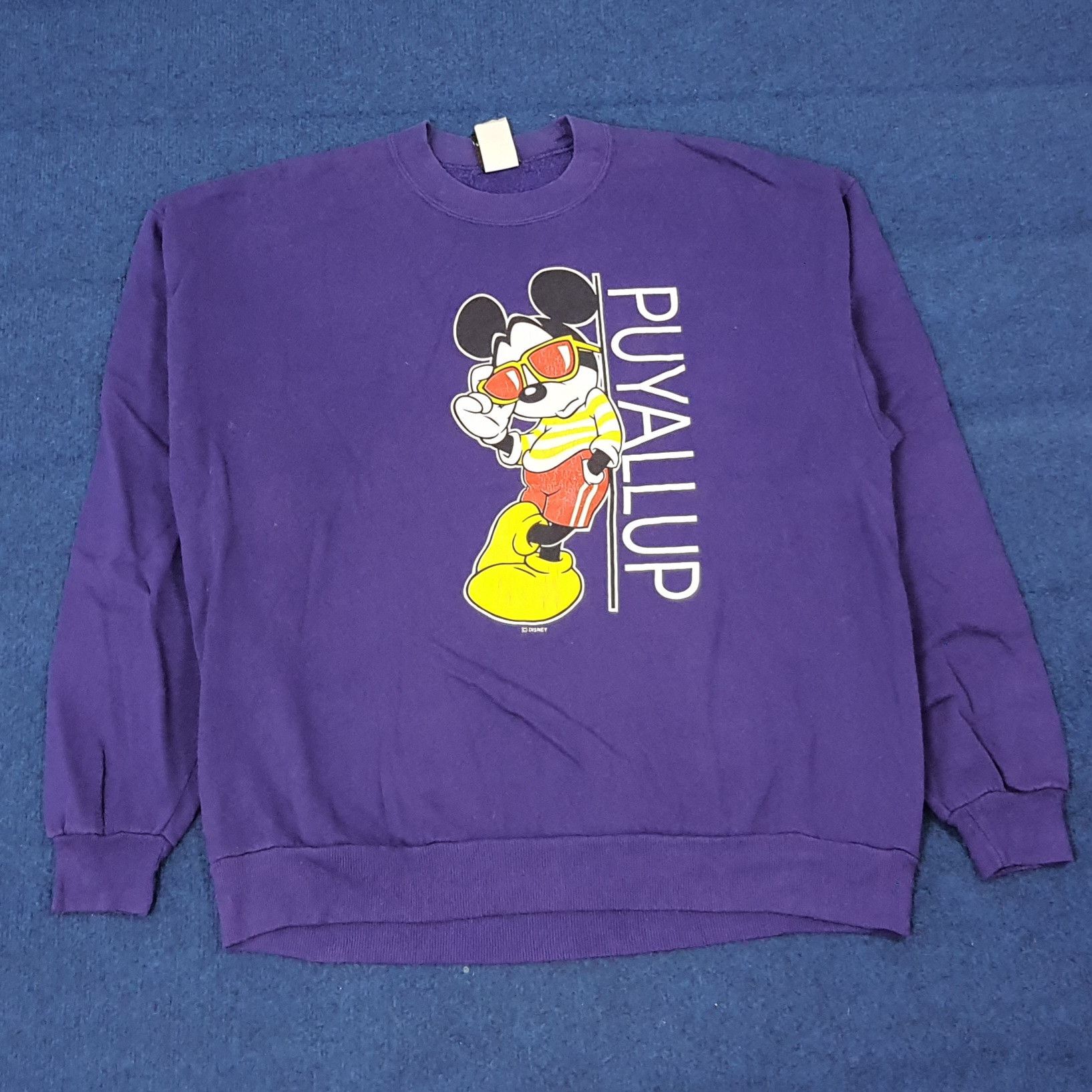 Mickey Unlimited Vintage Disney Mickey Unlimited Puyallup Sweatshirt C271N1 Size US L / EU 52-54 / 3 - 1 Thumbnail