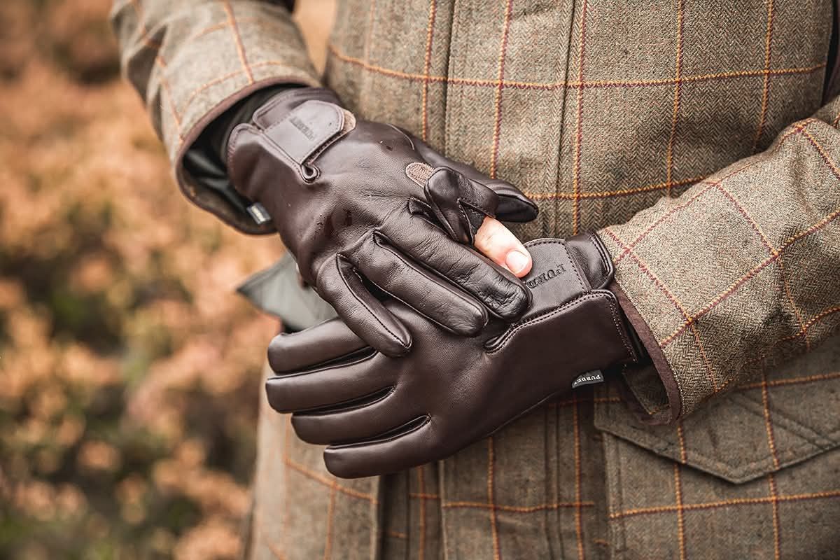 Purdey James Purdey Shooting Leather Gloves Size 8.5 Size ONE SIZE - 1 Thumbnail
