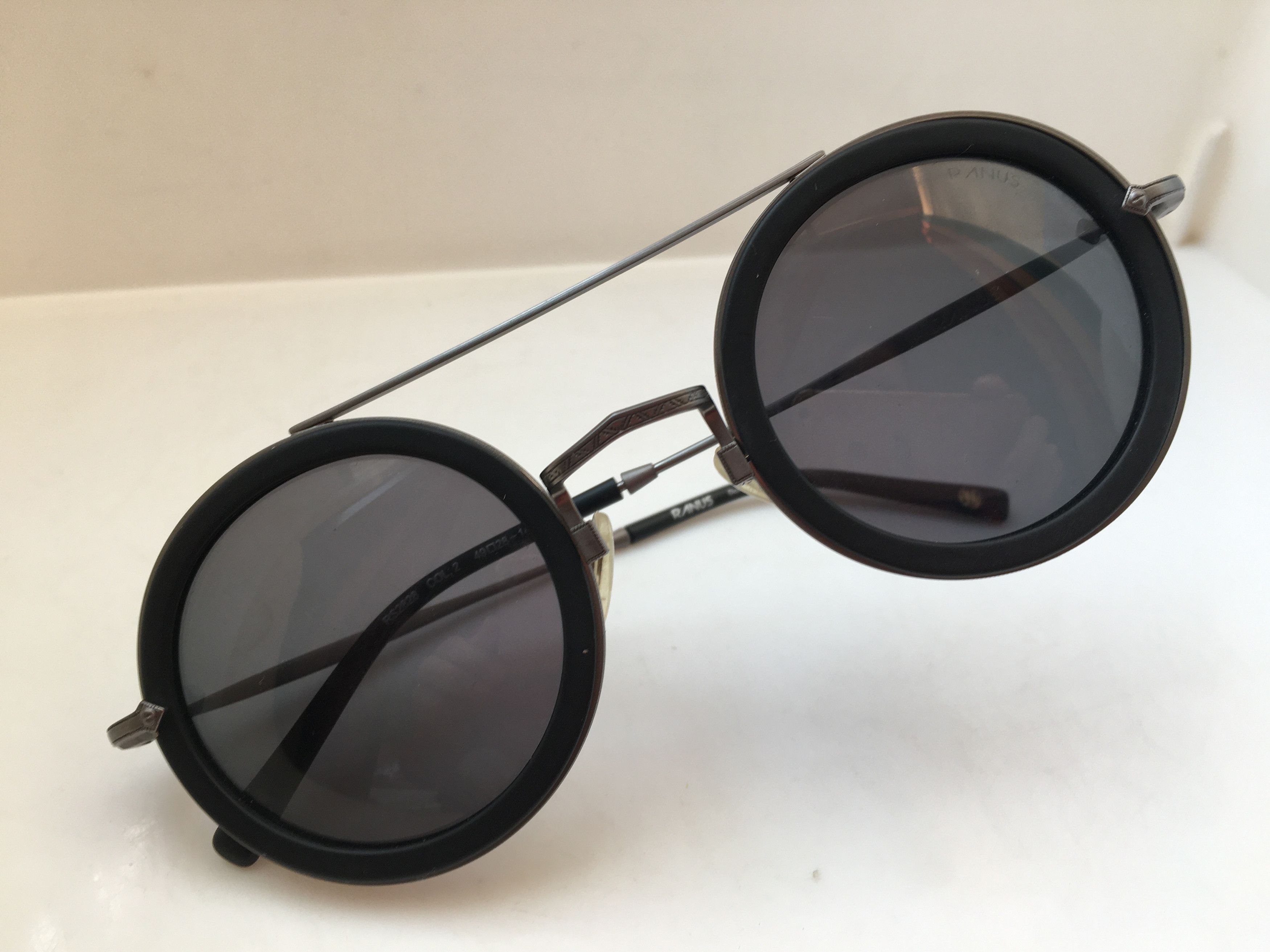 Other Handmade RAnus Round Sunglasses Frame GATSBY ARISTOCRAT Size ONE SIZE - 5 Thumbnail