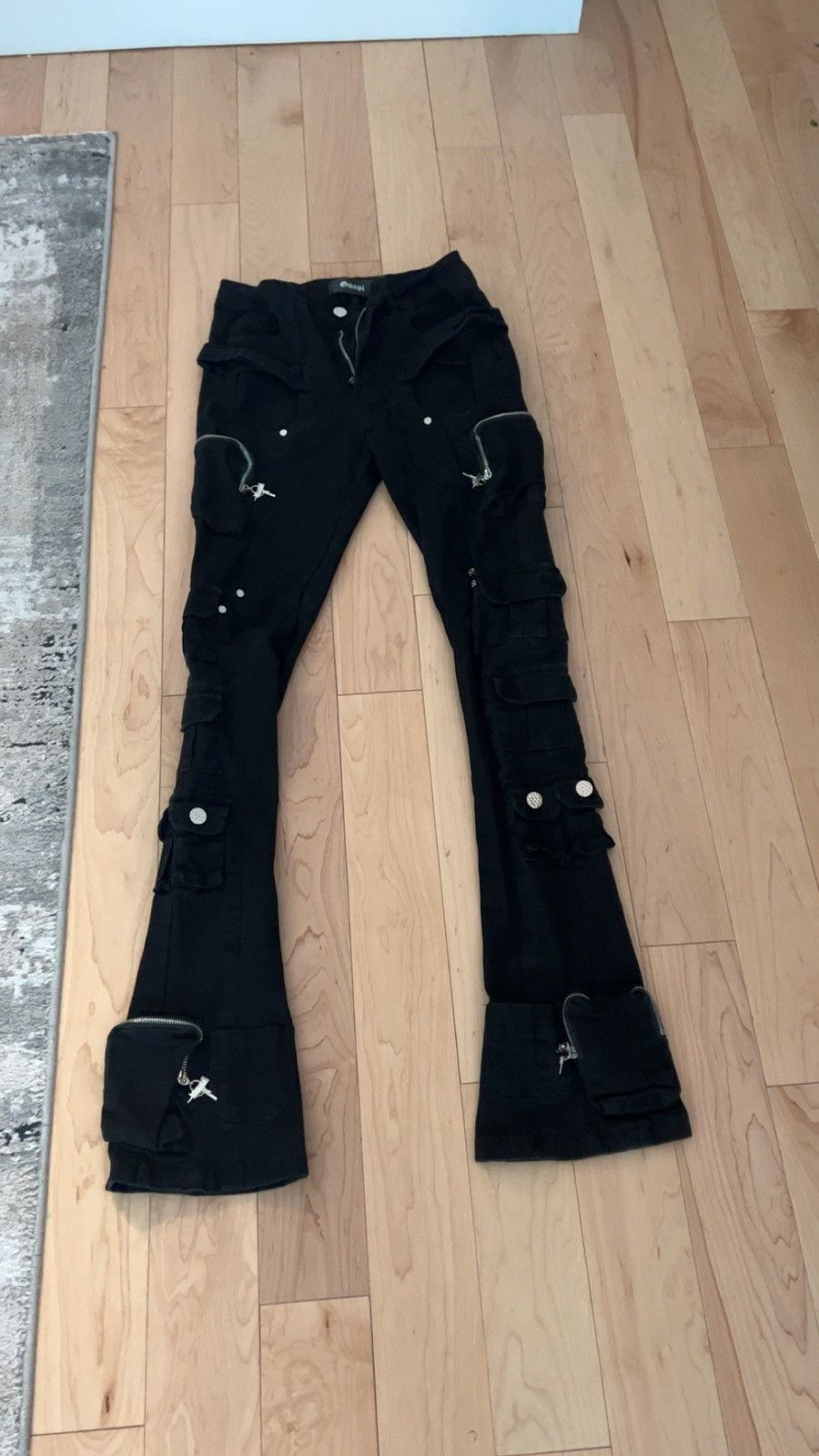 image of Designer Guapi Jeans in Black, Men's (Size 30)