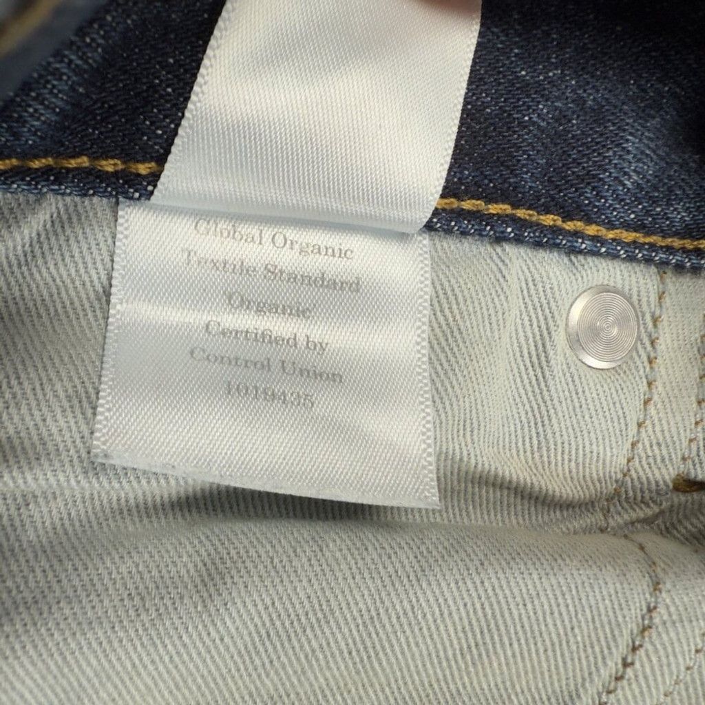 Everlane EVERLANE The Slim Fit Jean Organic Cotton Medium Dark Blue Size US 30 / EU 46 - 6 Thumbnail