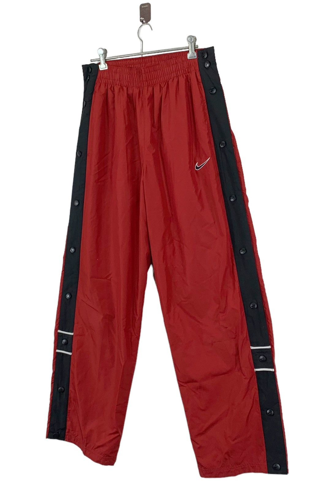 Nike 🔥🔥🔥VINTAGE NIKE SPORTSWEAR SIDE SNAP BUTTON TRACK PANT Size US 28 / EU 44 - 2 Thumbnail