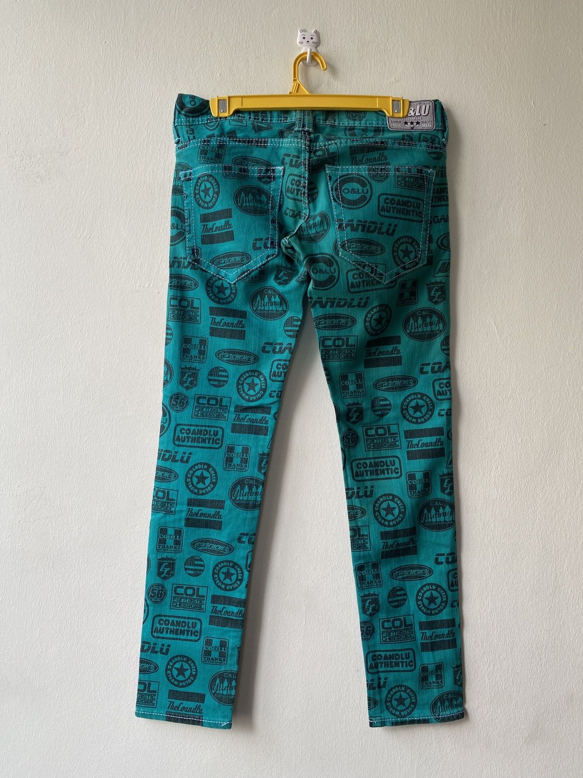 Hysteric Glamour × Japanese Brand Japanese Brand Co & Lu Fullprint Design Denim Size US 30 / EU 46 - 2 Thumbnail