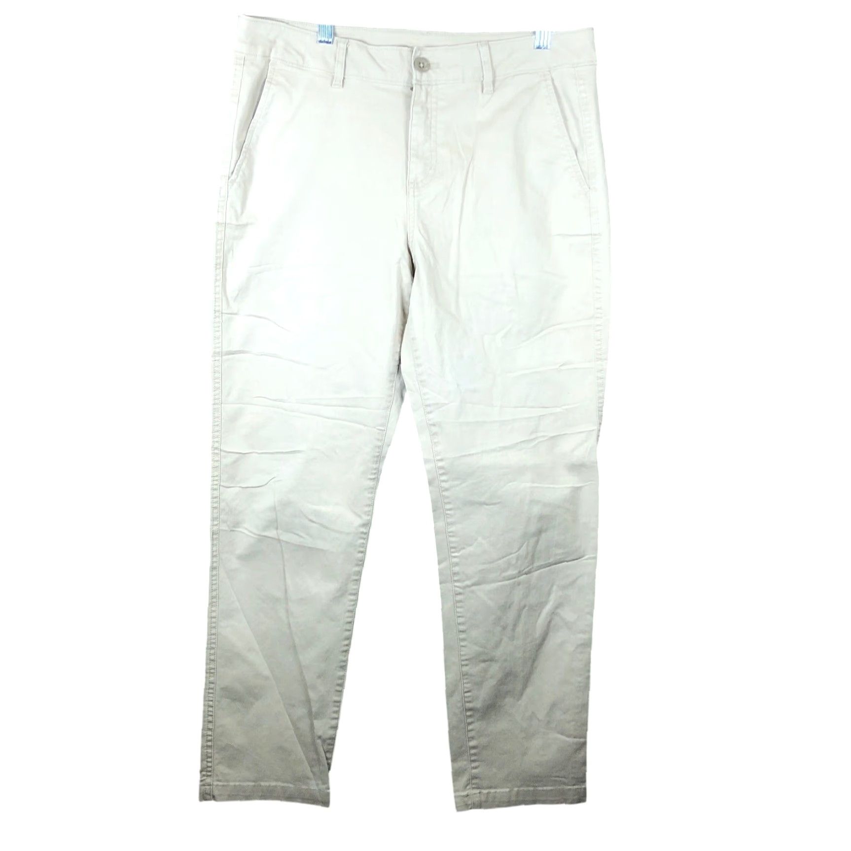 Eddie Bauer Eddie Bauer Womens Pants Tan Mid Rise Slim Straight Chino Stretch 8 Size 24" / US 00 / IT 34 - 2 Thumbnail