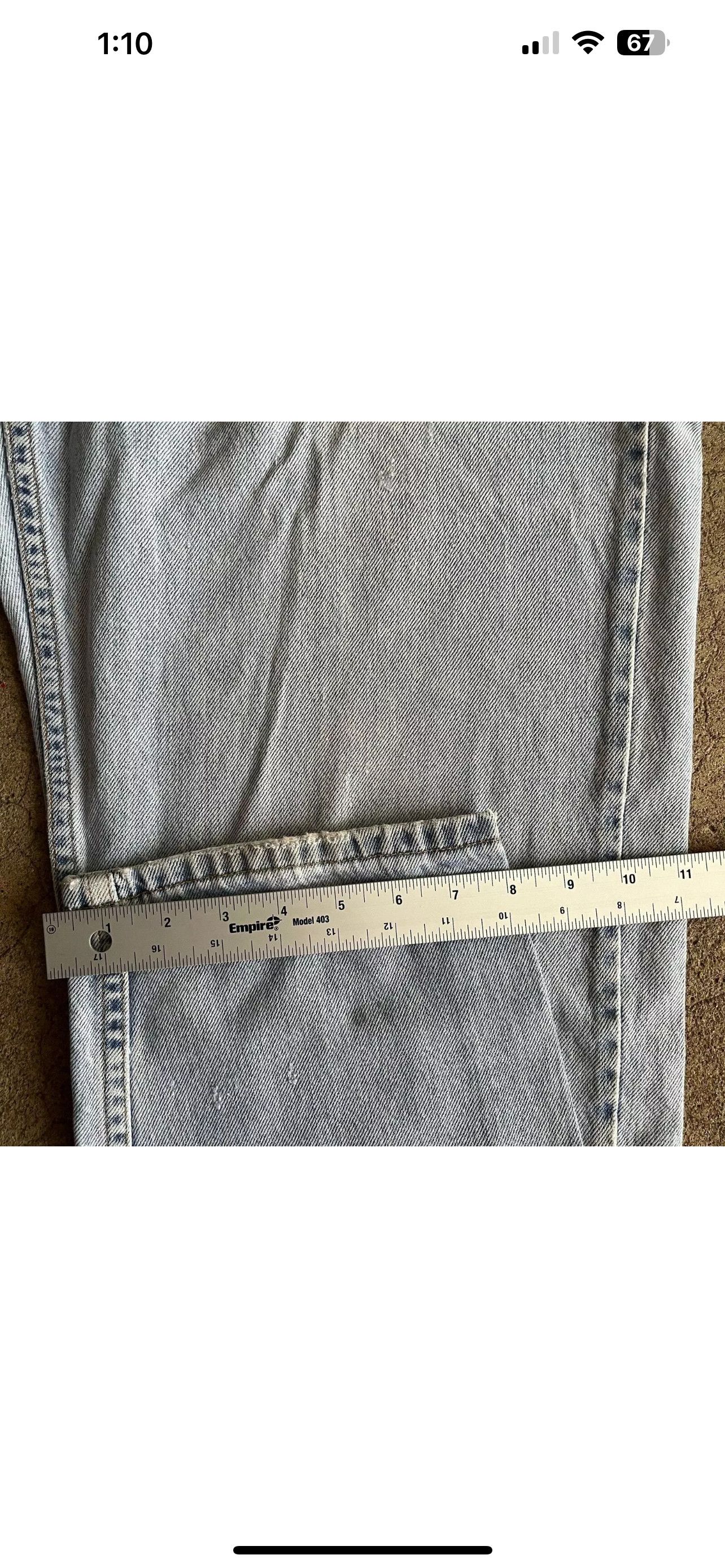 Levi's Vintage Levi's 550 Light Wash Size US 36 / EU 52 - 7 Thumbnail