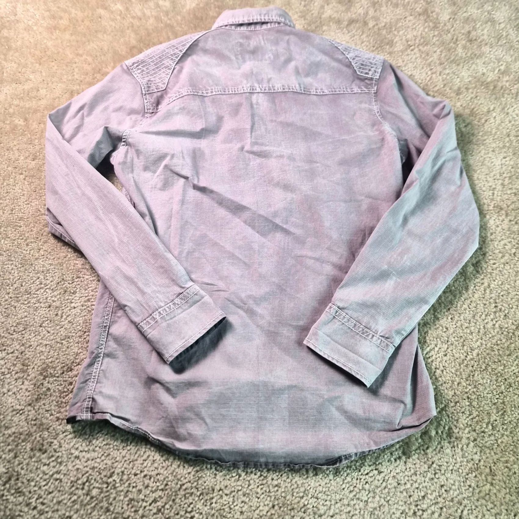 BKE BKE Shirt Medium Beige Pearl Snaps Athletic Fit Long Sleeve Men's G225 Size US M / EU 48-50 / 2 - 6 Thumbnail